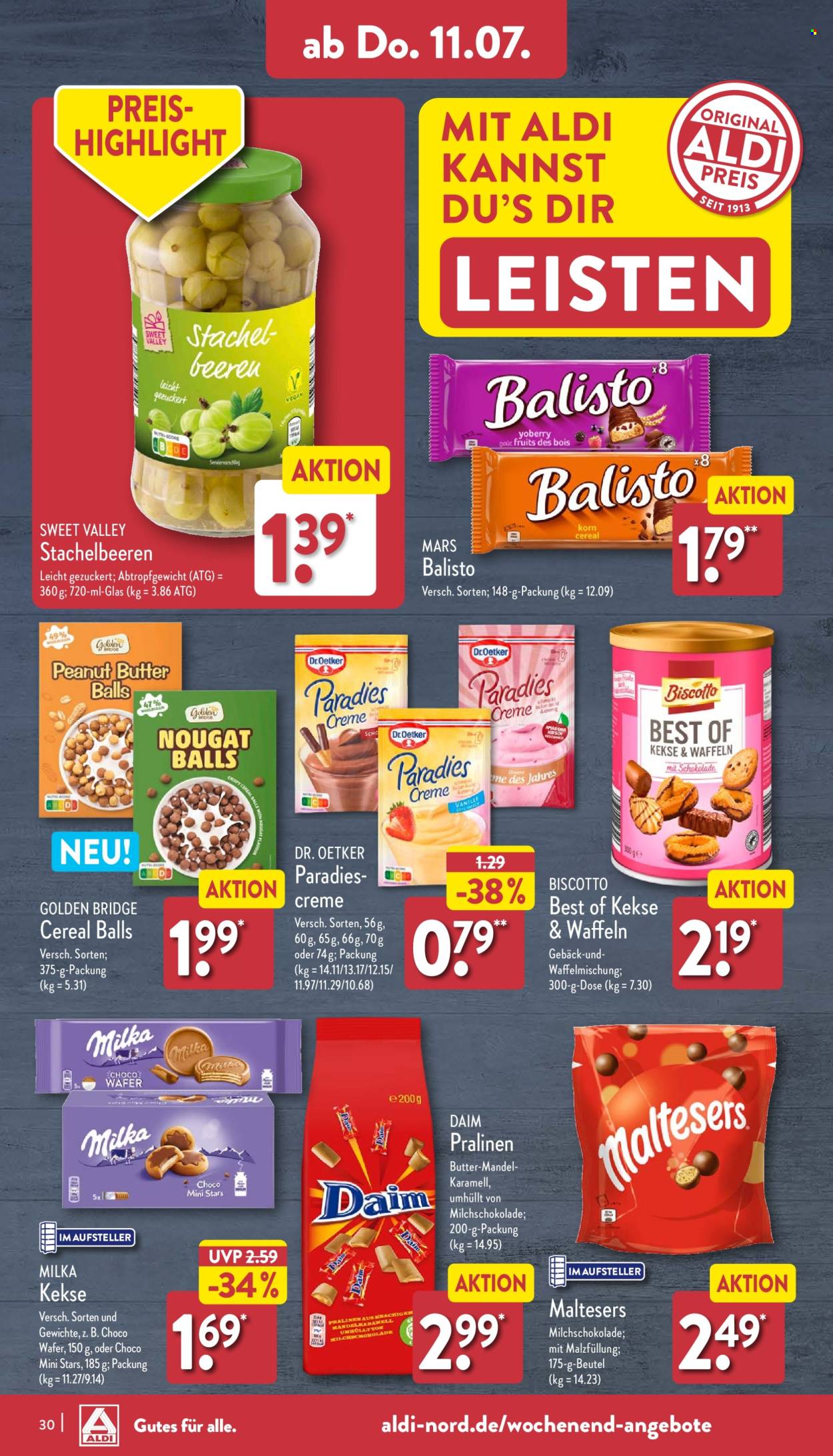 ALDI Nord Prospekte  - 8.07.2024 - 13.07.2024. Seite 30