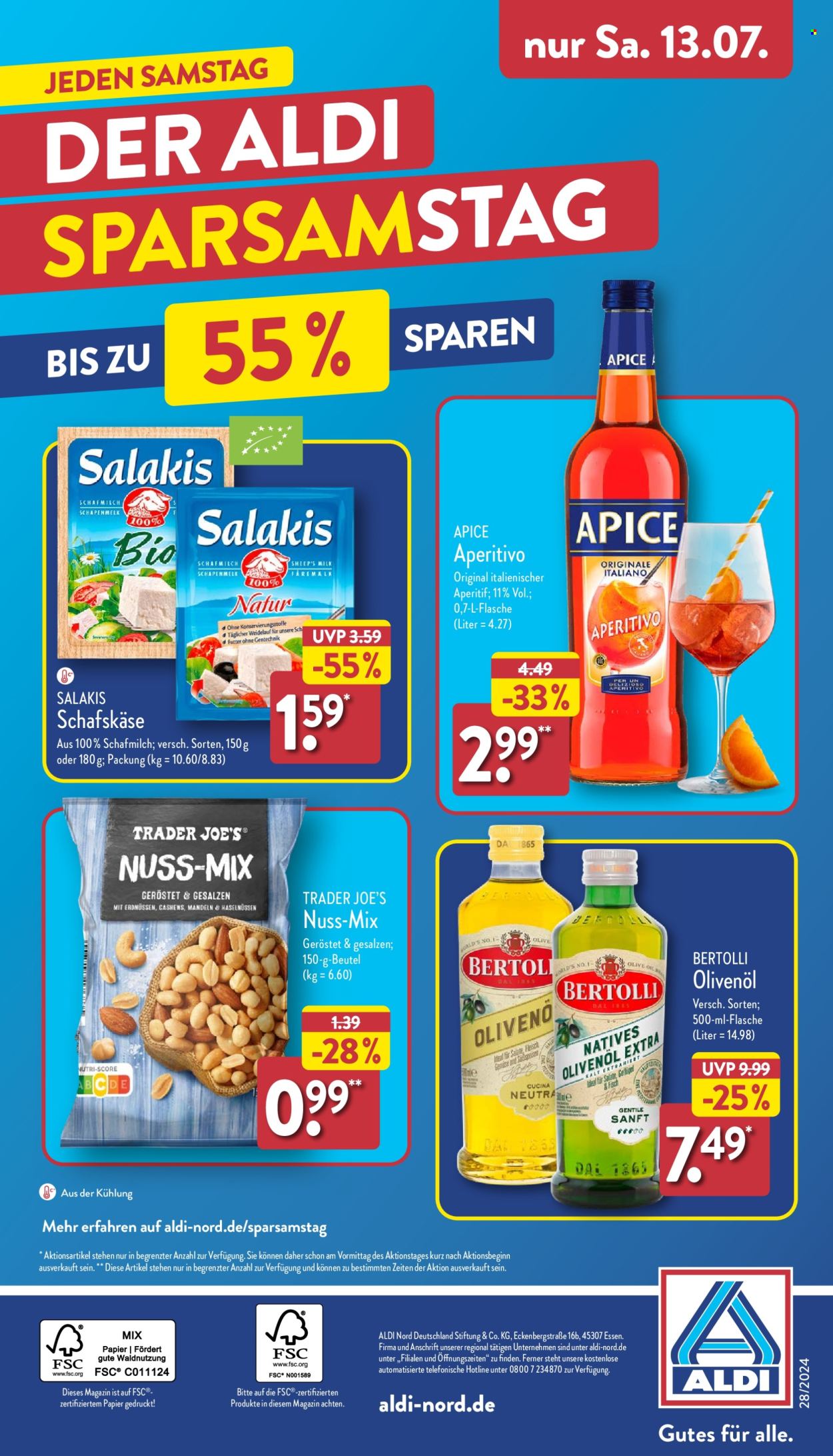 ALDI Nord Prospekte  - 8.07.2024 - 13.07.2024. Seite 42