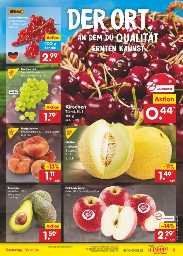 Netto Marken-Discount Prospekte  - 1.07.2024 - 6.07.2024. Seite 5