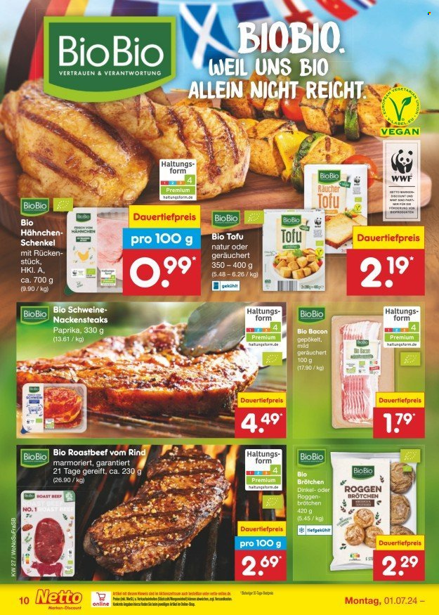 Netto Marken-Discount Prospekte  - 1.07.2024 - 6.07.2024. Seite 12