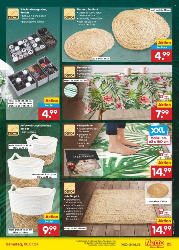 Netto Marken-Discount Prospekte  - 1.07.2024 - 6.07.2024. Seite 31