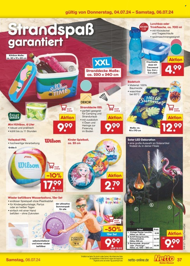 Netto Marken-Discount Prospekte  - 1.07.2024 - 6.07.2024. Seite 43