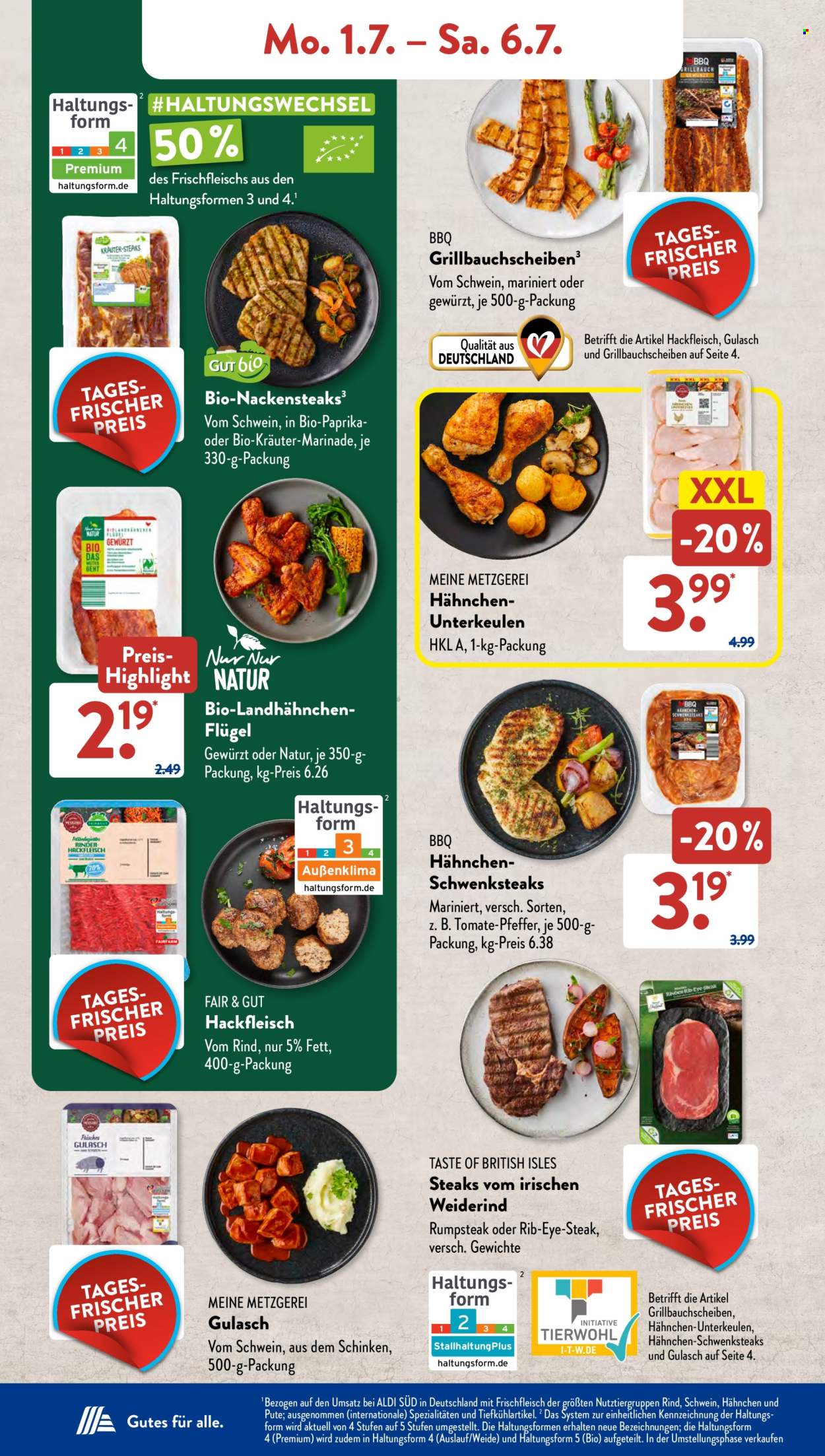 ALDI SÜD Prospekte  - 1.07.2024 - 6.07.2024. Seite 6