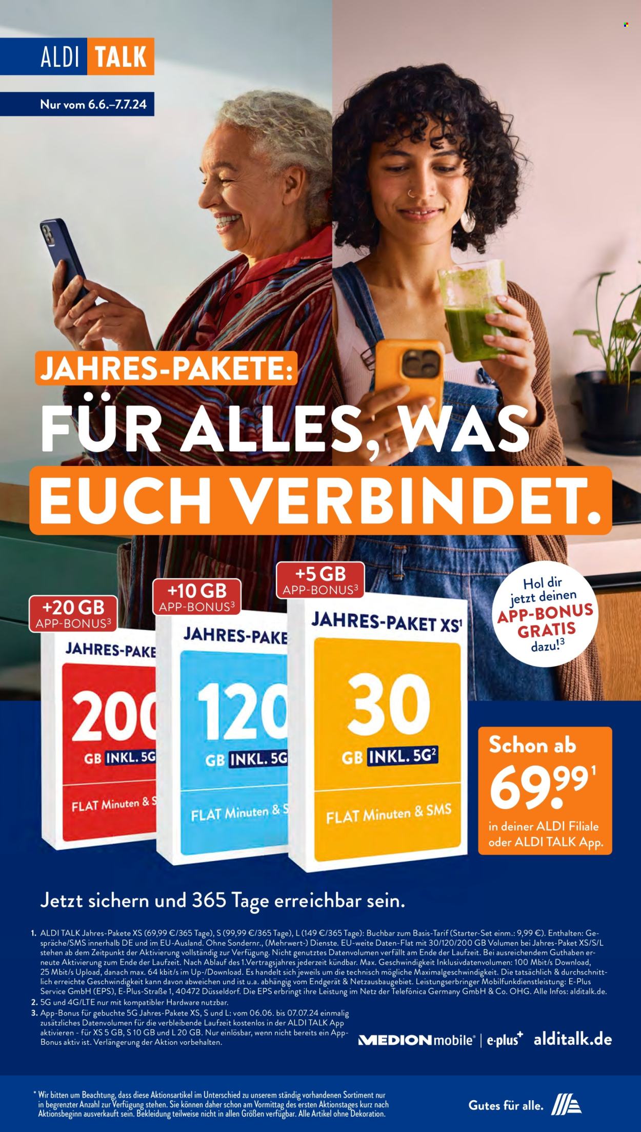 ALDI SÜD Prospekte  - 1.07.2024 - 6.07.2024. Seite 25