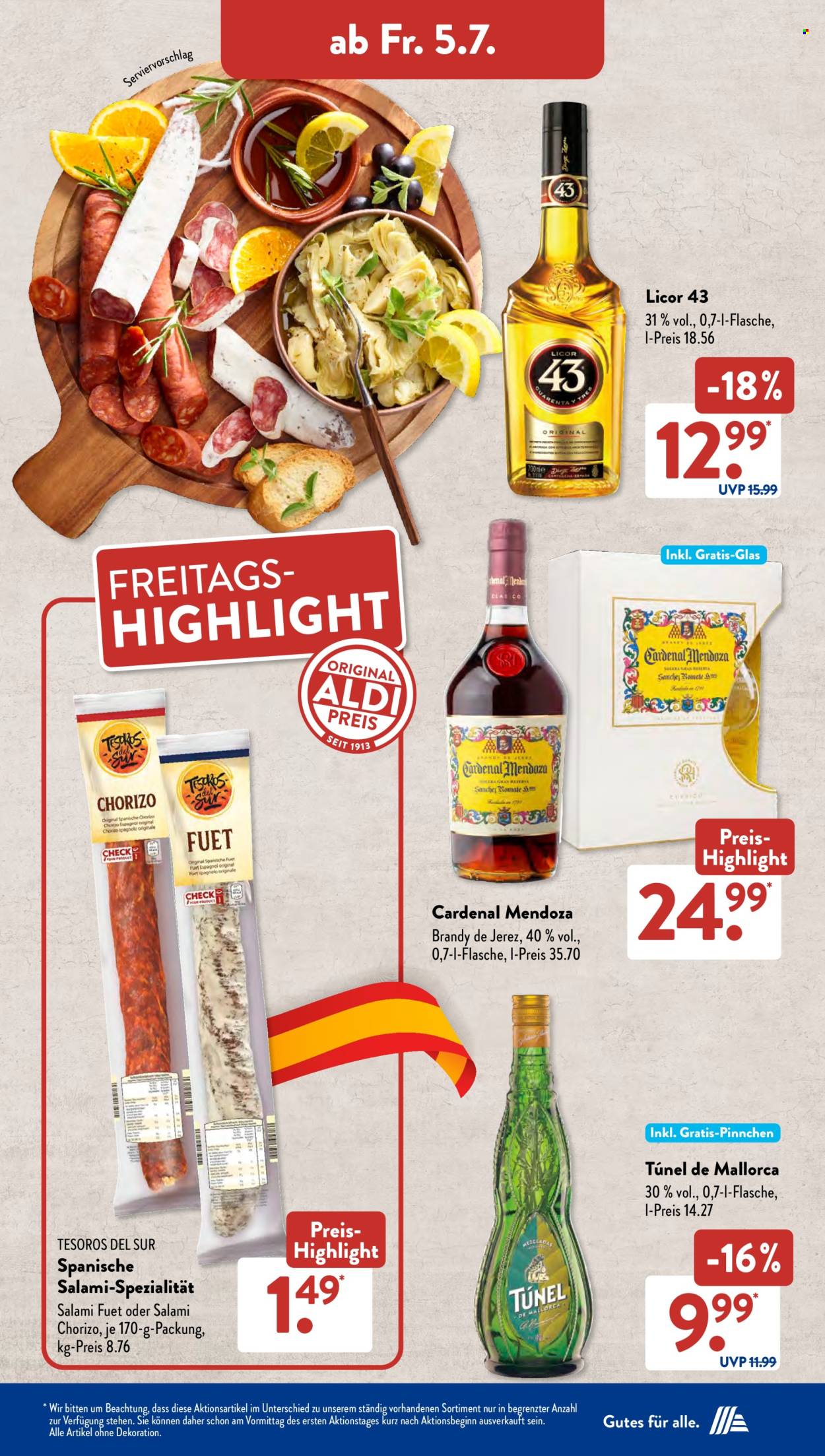 ALDI SÜD Prospekte  - 1.07.2024 - 6.07.2024. Seite 32