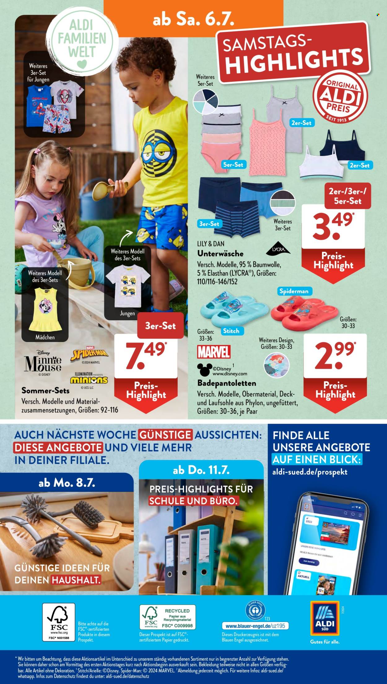 ALDI SÜD Prospekte  - 1.07.2024 - 6.07.2024. Seite 38