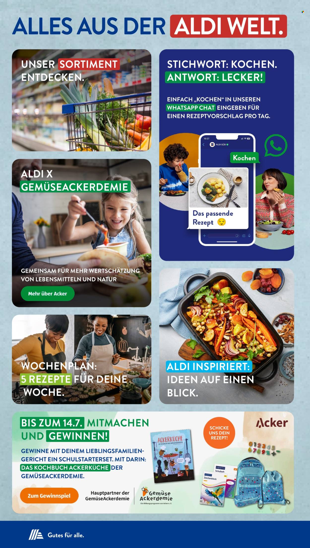 ALDI SÜD Prospekte  - 1.07.2024 - 6.07.2024. Seite 44