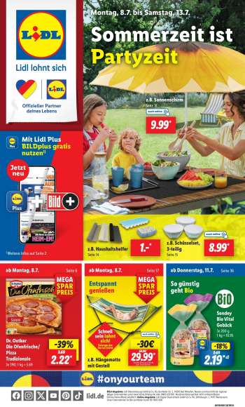 Prospekte Lidl - 8.07.2024 - 13.07.2024.