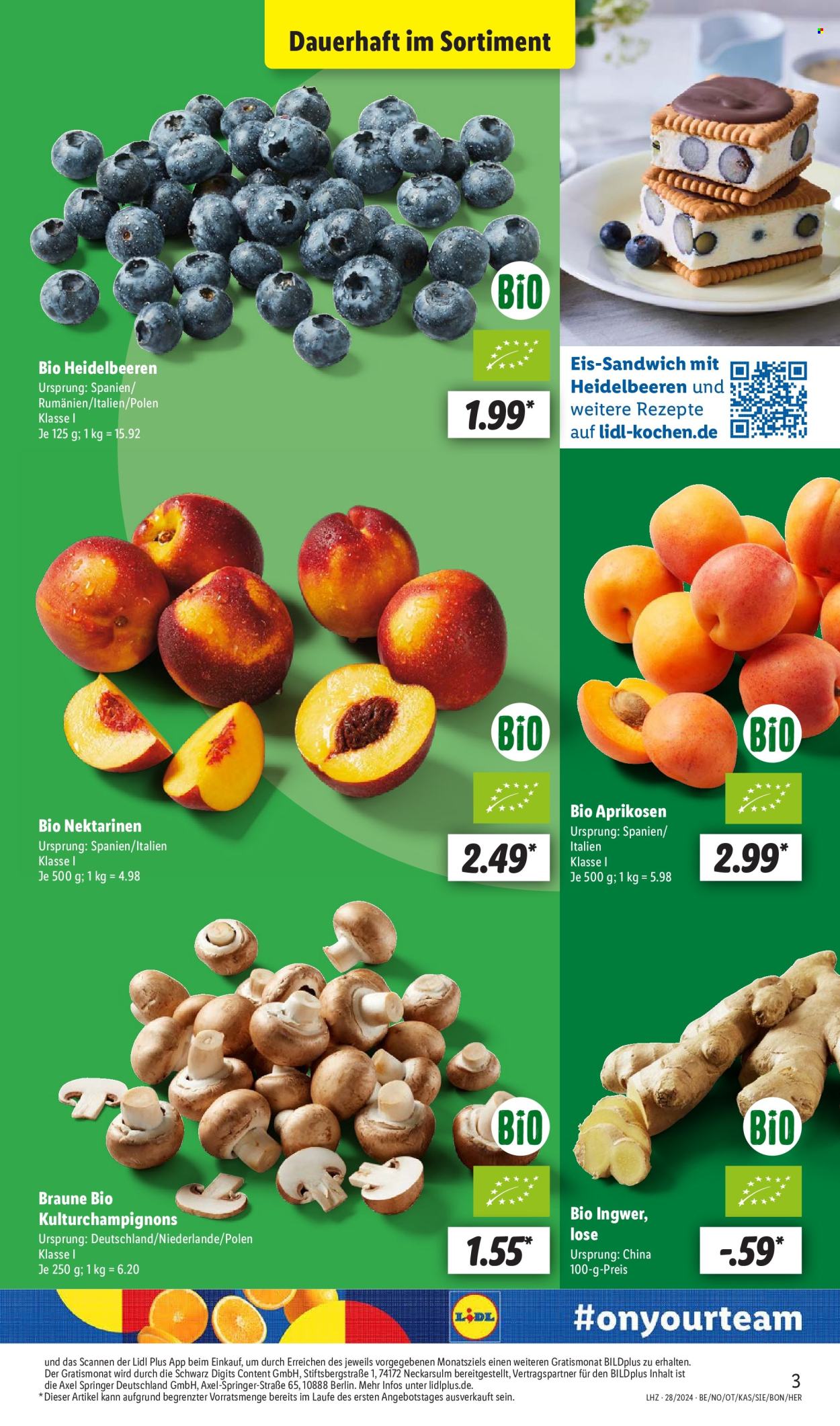Lidl Prospekte  - 8.07.2024 - 13.07.2024. Seite 3