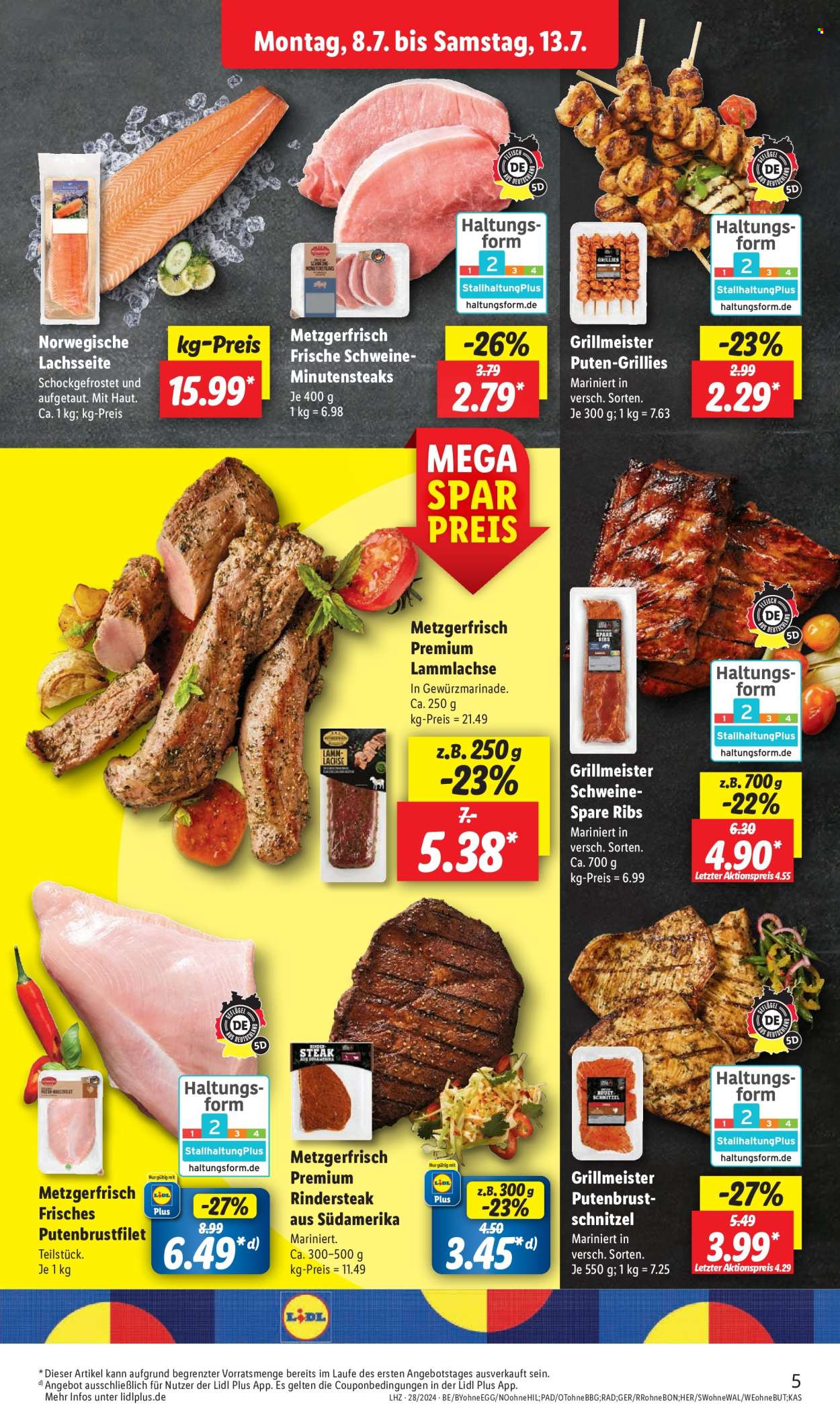 Lidl Prospekte  - 8.07.2024 - 13.07.2024. Seite 7