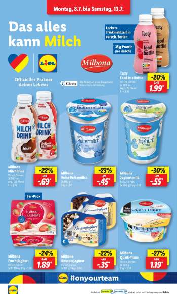 thumbnail - Milbona Reine Buttermilch
