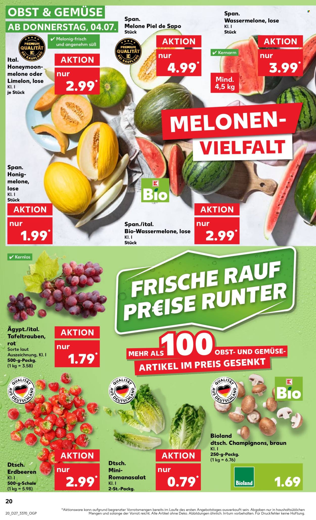 Kaufland Prospekte  - 4.07.2024 - 10.07.2024. Seite 20