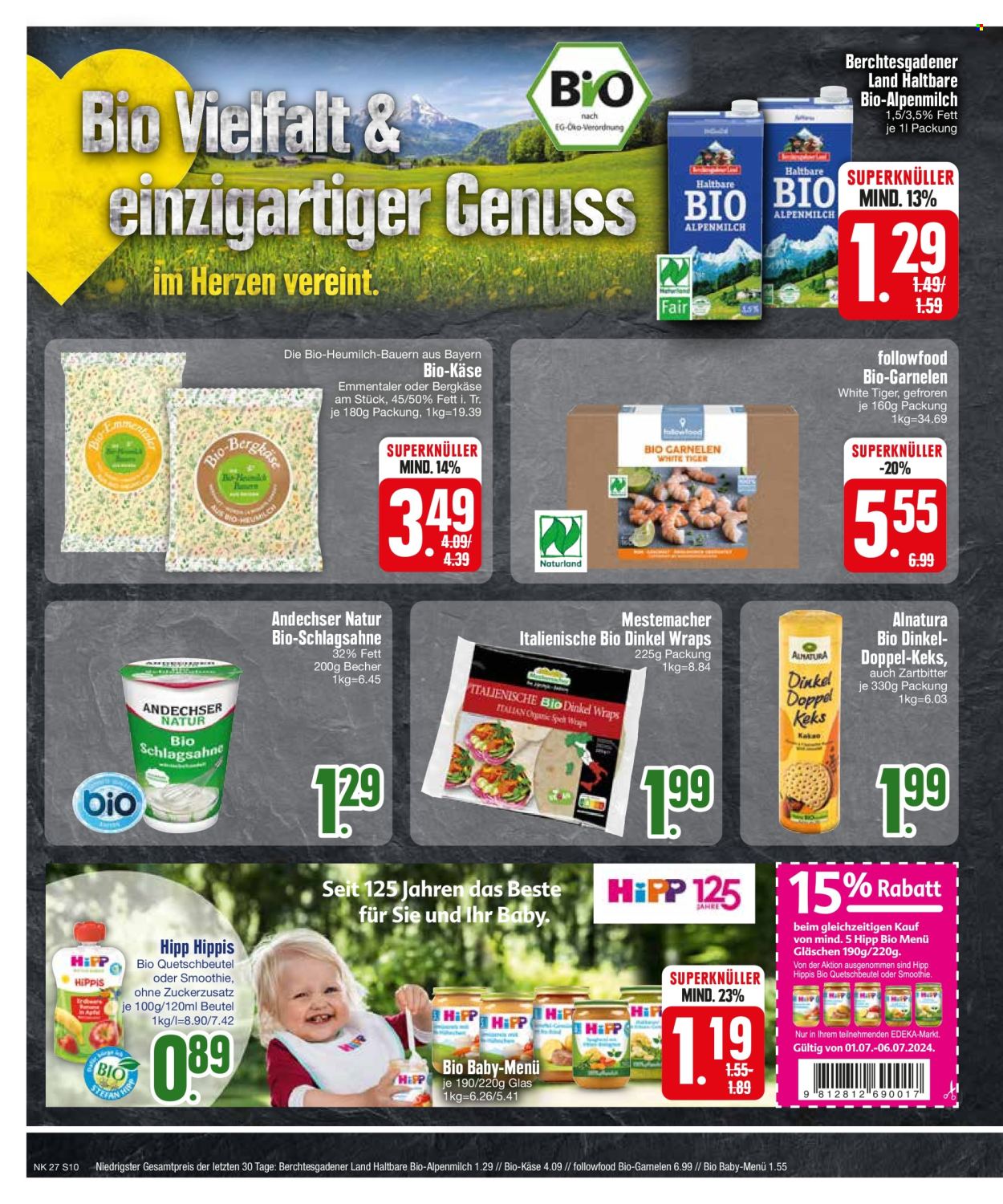 Edeka Prospekte  - 1.07.2024 - 6.07.2024. Seite 10