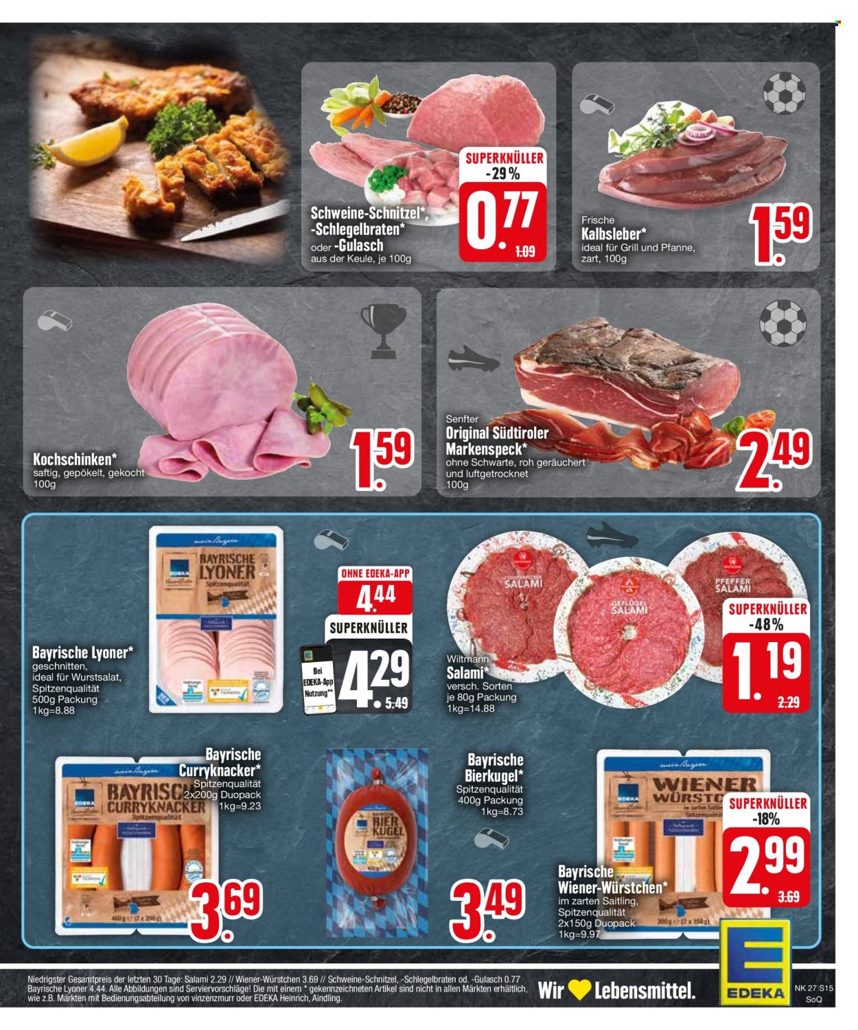 Edeka Prospekte  - 1.07.2024 - 6.07.2024. Seite 15