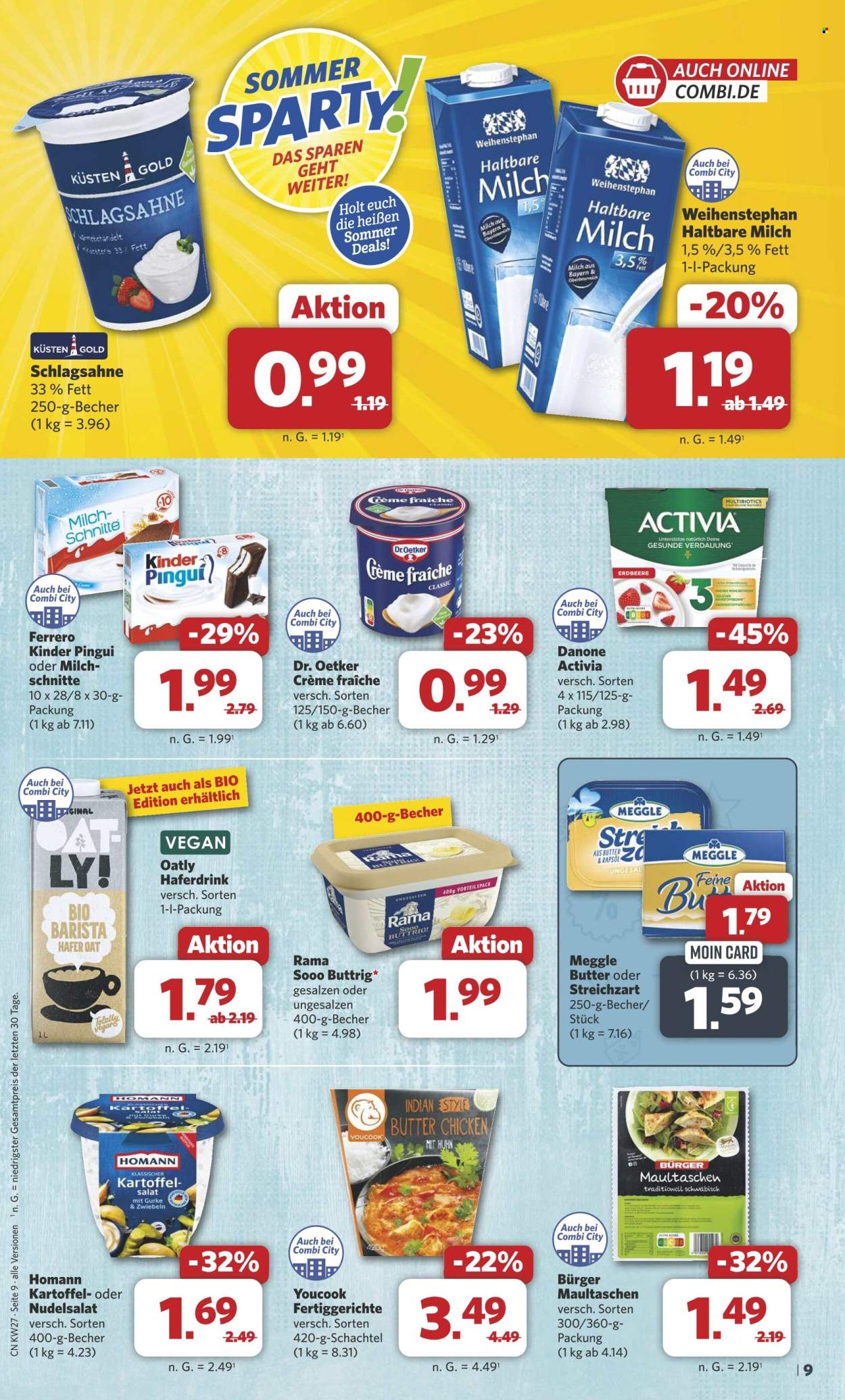 Combi Prospekte  - 1.07.2024 - 6.07.2024. Seite 9