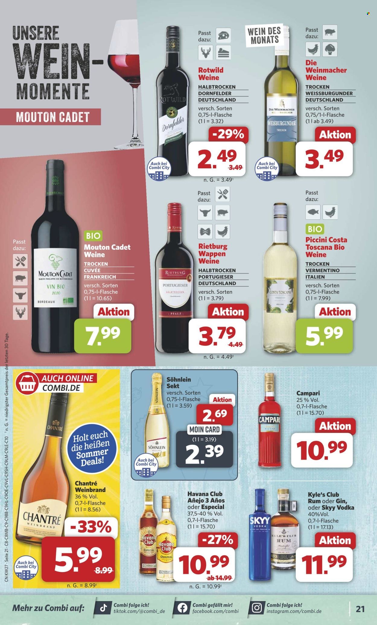 Combi Prospekte  - 1.07.2024 - 6.07.2024. Seite 21