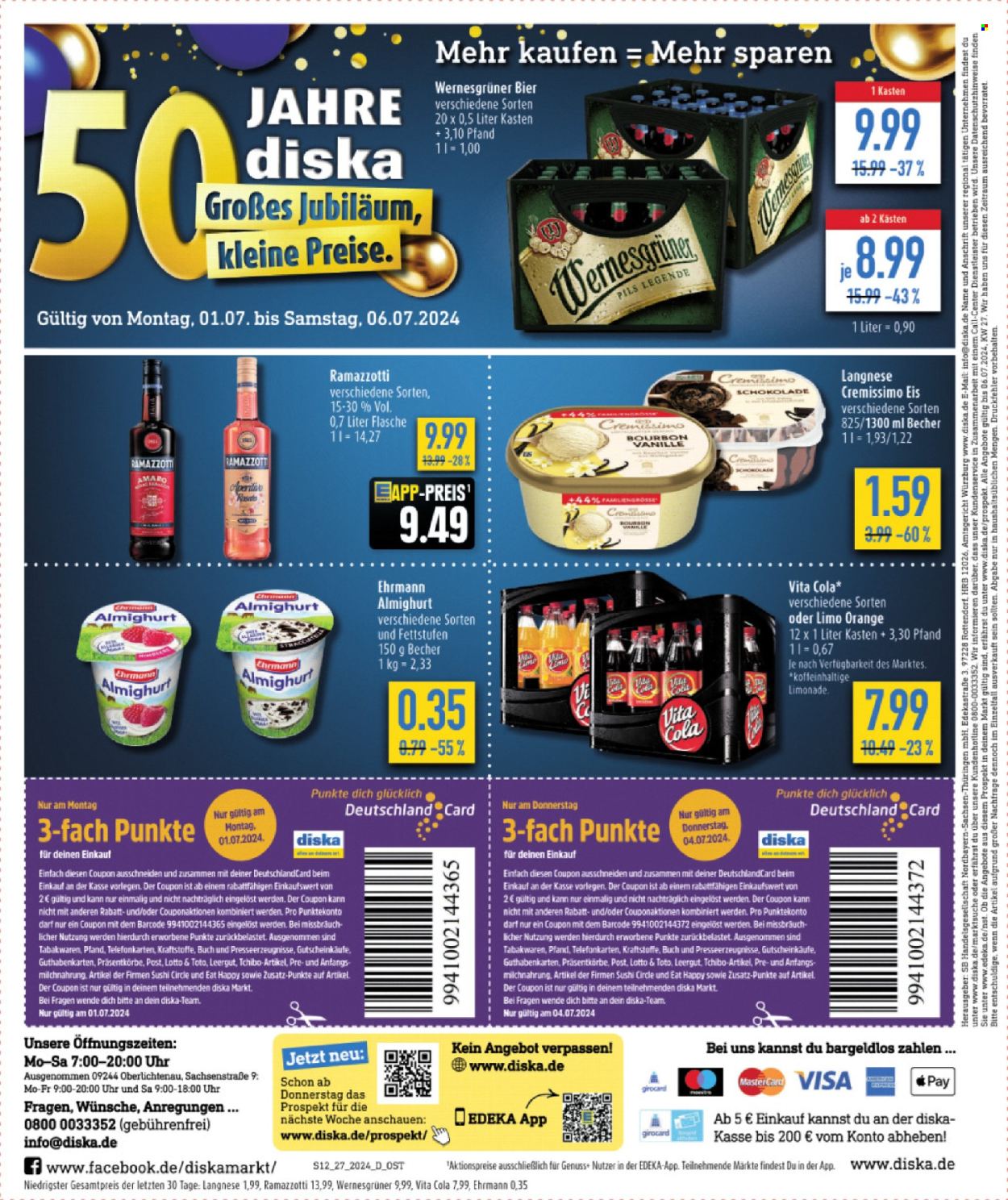 Diska Prospekte  - 1.07.2024 - 6.07.2024. Seite 14