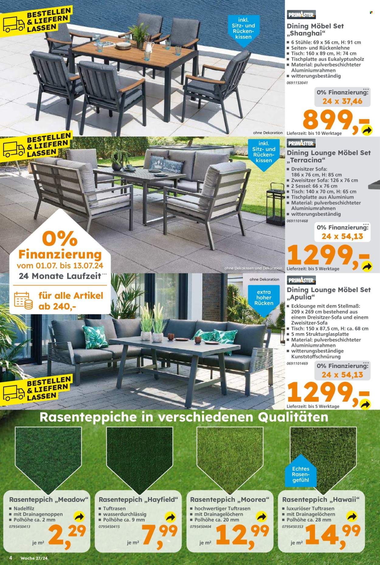 Globus Baumarkt Prospekte  - 1.07.2024 - 6.07.2024. Seite 4