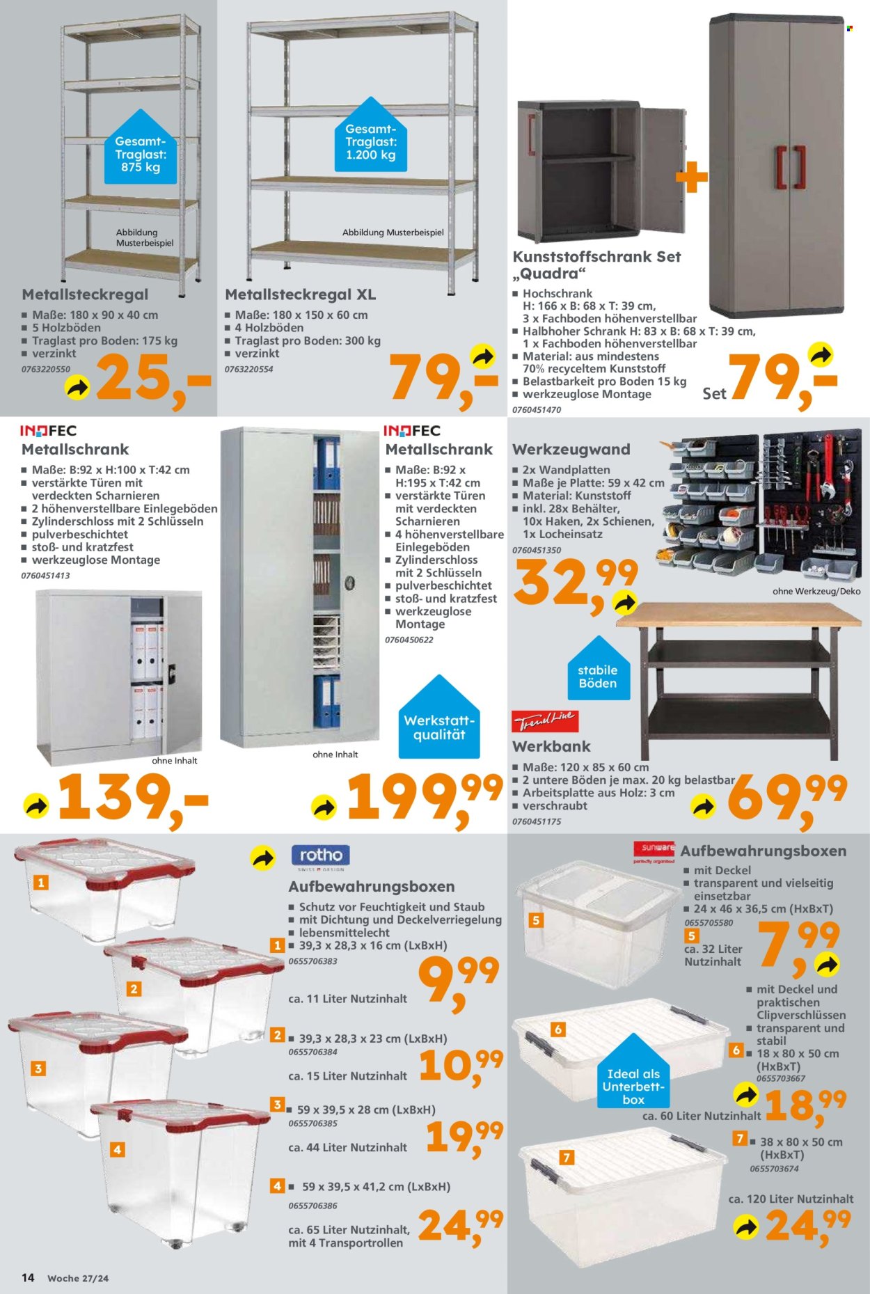 Globus Baumarkt Prospekte  - 1.07.2024 - 6.07.2024. Seite 14