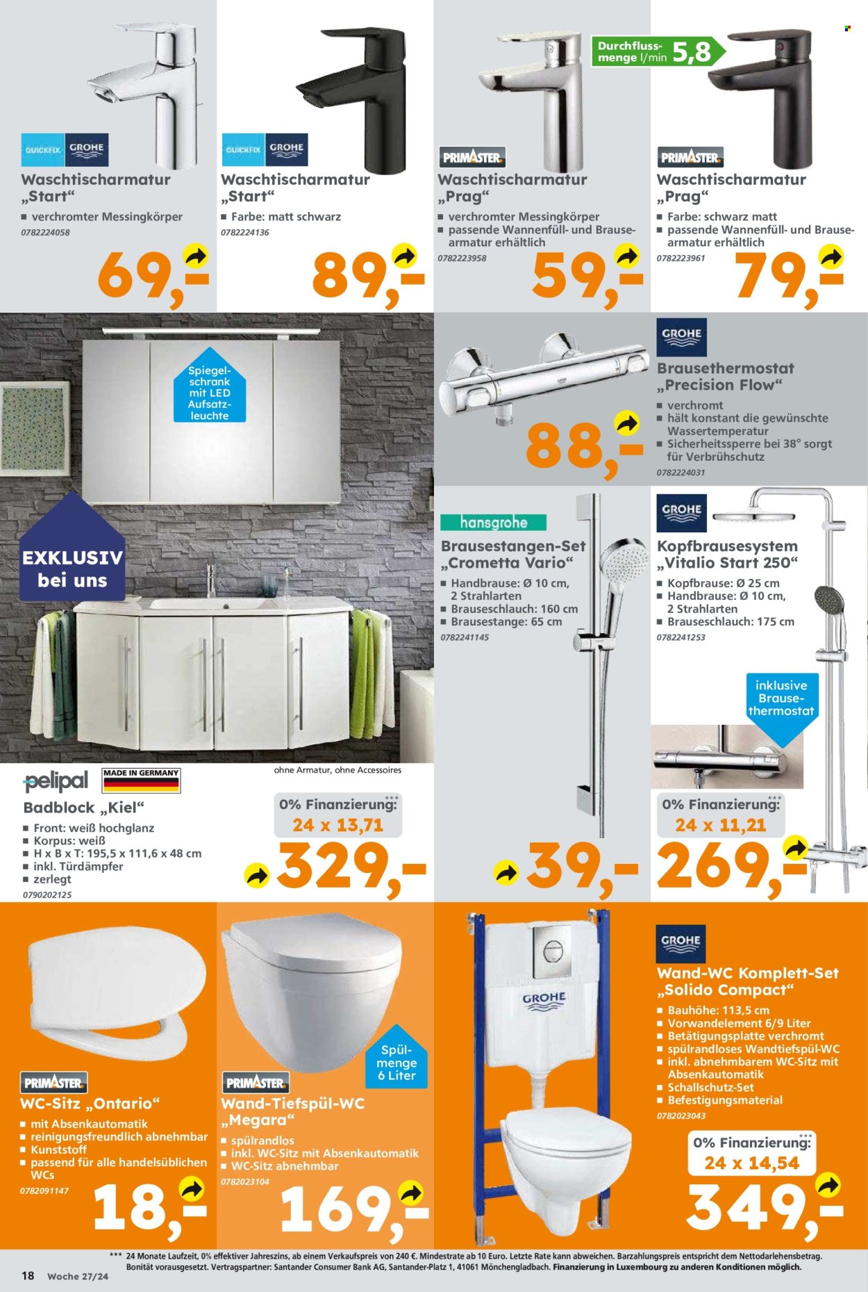 Globus Baumarkt Prospekte  - 1.07.2024 - 6.07.2024. Seite 18