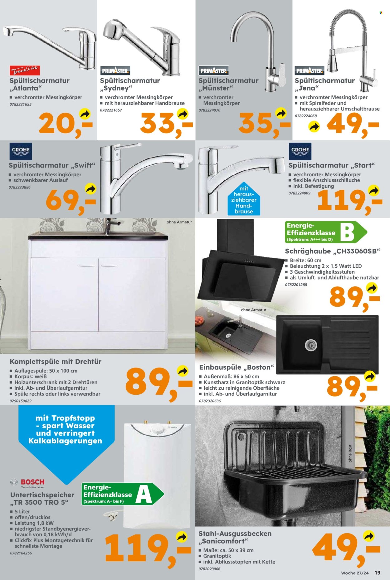 Globus Baumarkt Prospekte  - 1.07.2024 - 6.07.2024. Seite 19