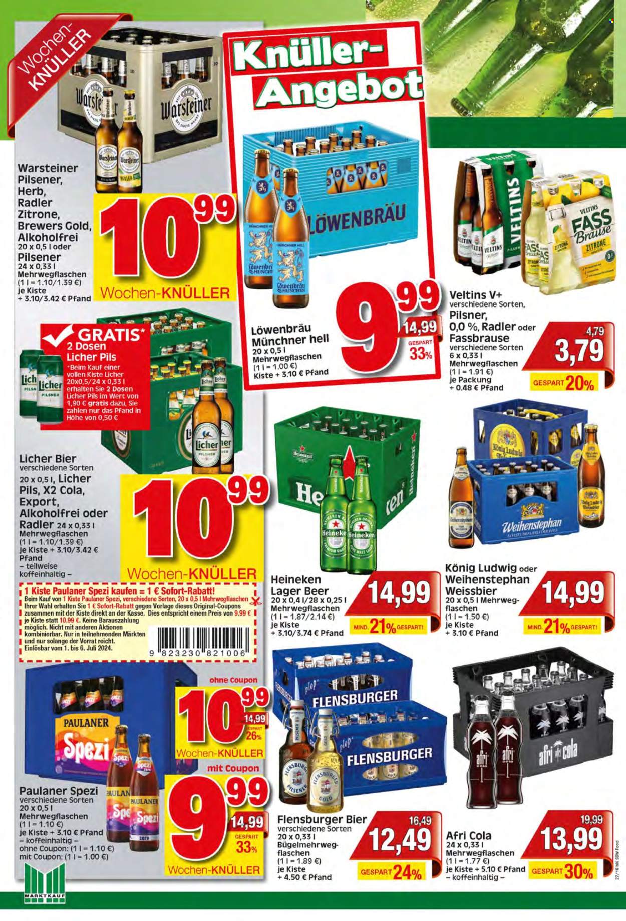 Marktkauf Prospekte  - 1.07.2024 - 6.07.2024. Seite 19