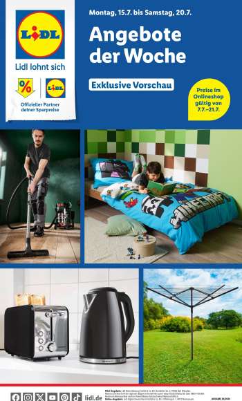Prospekte Lidl - 15.07.2024 - 20.07.2024.