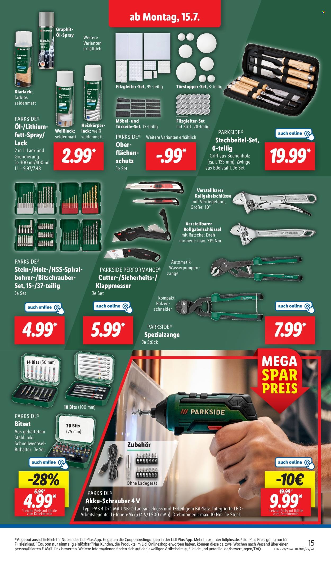Lidl Prospekte  - 15.07.2024 - 20.07.2024. Seite 3