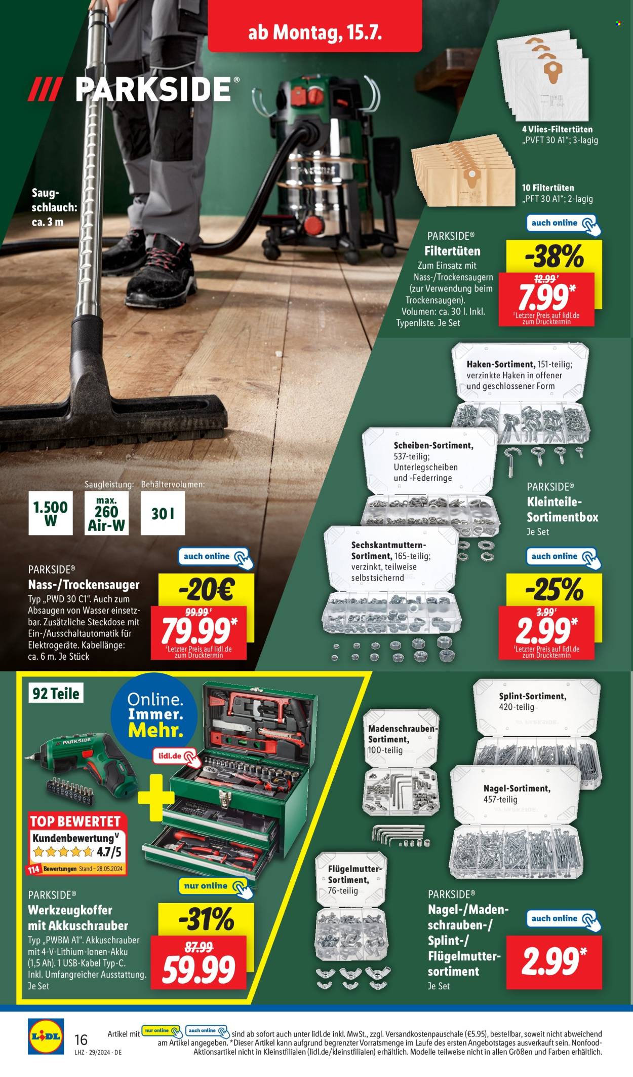 Lidl Prospekte  - 15.07.2024 - 20.07.2024. Seite 4