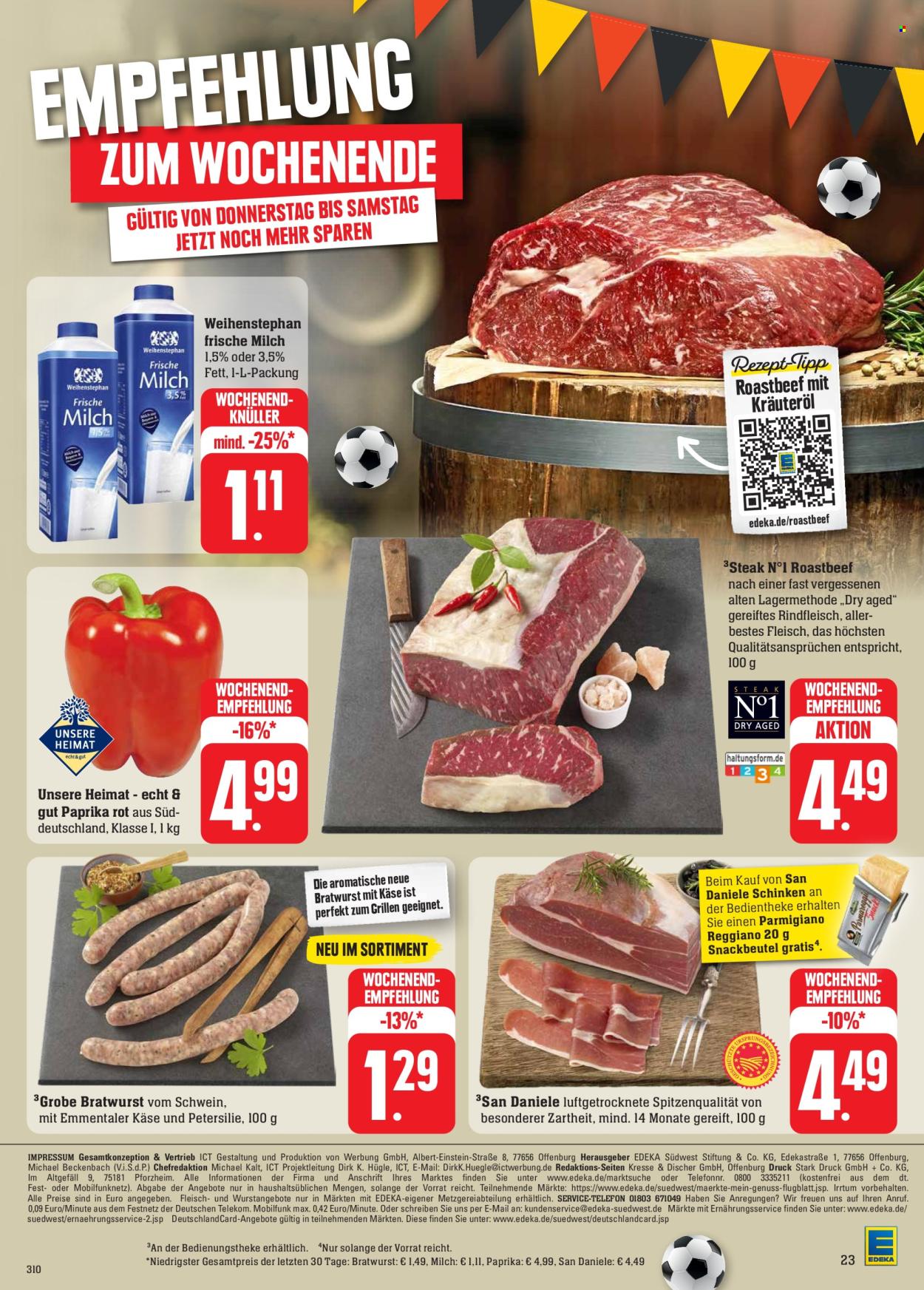 Edeka Prospekte  - 1.07.2024 - 6.07.2024. Seite 33