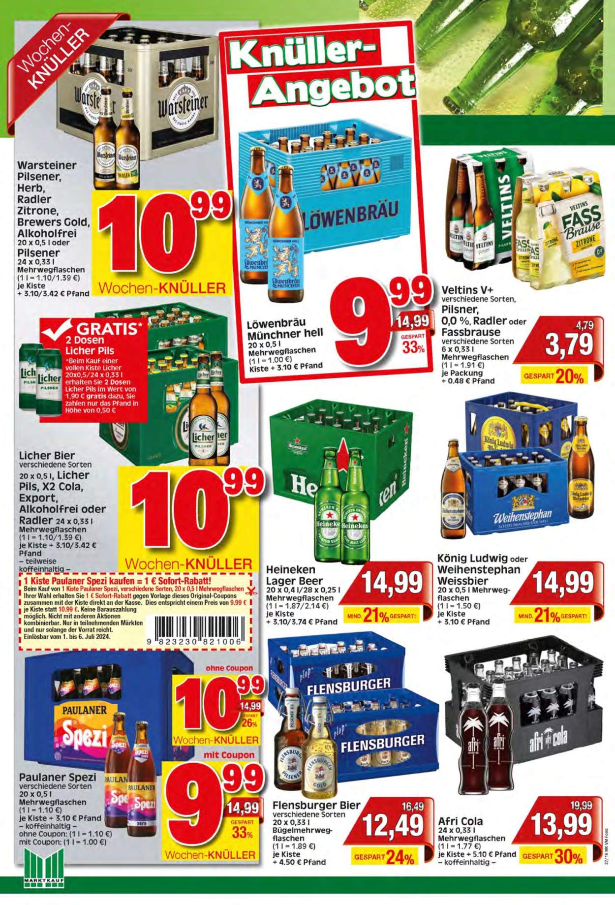 Marktkauf Prospekte  - 1.07.2024 - 6.07.2024. Seite 16