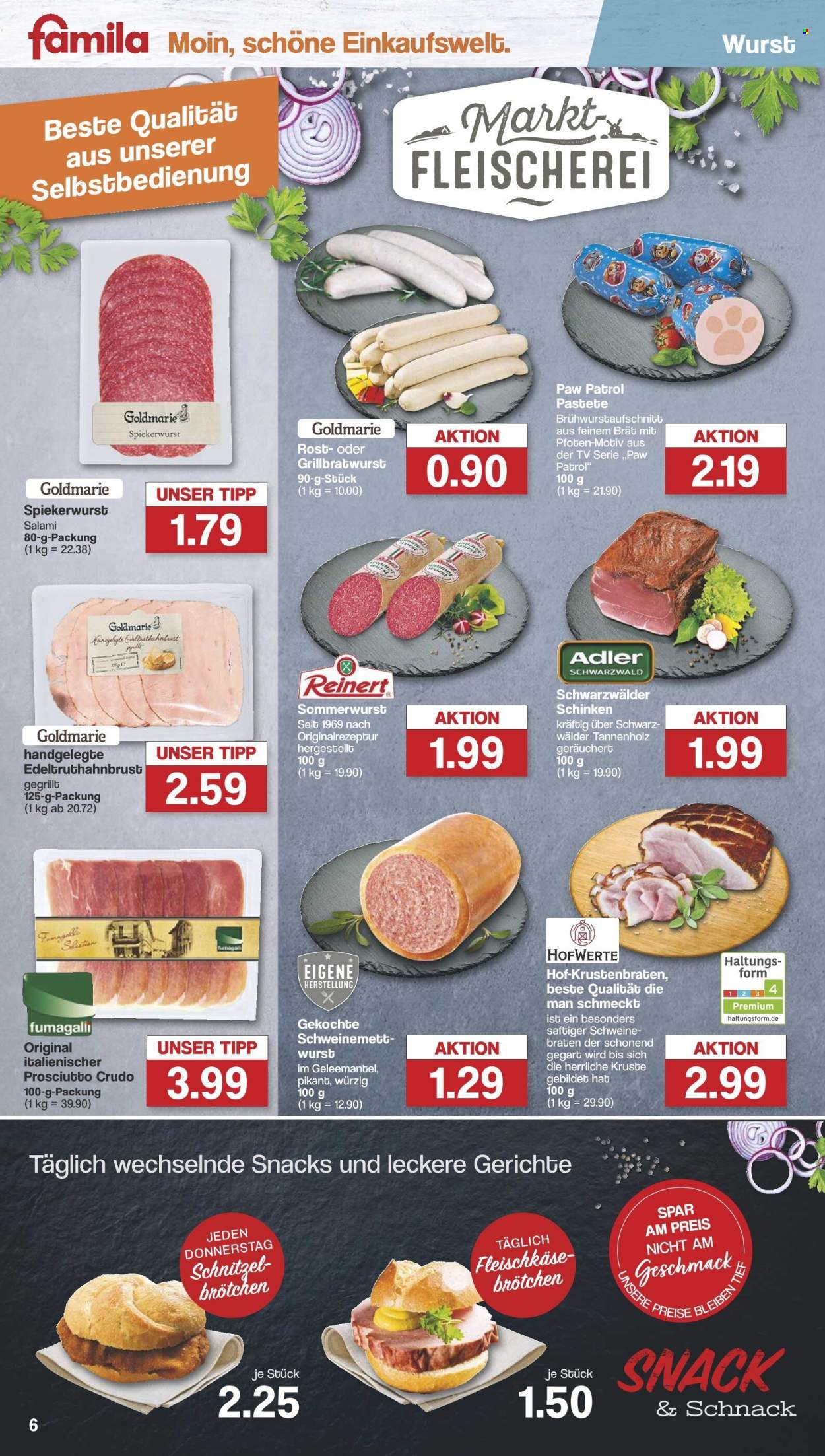 famila Prospekte  - 1.07.2024 - 6.07.2024. Seite 6