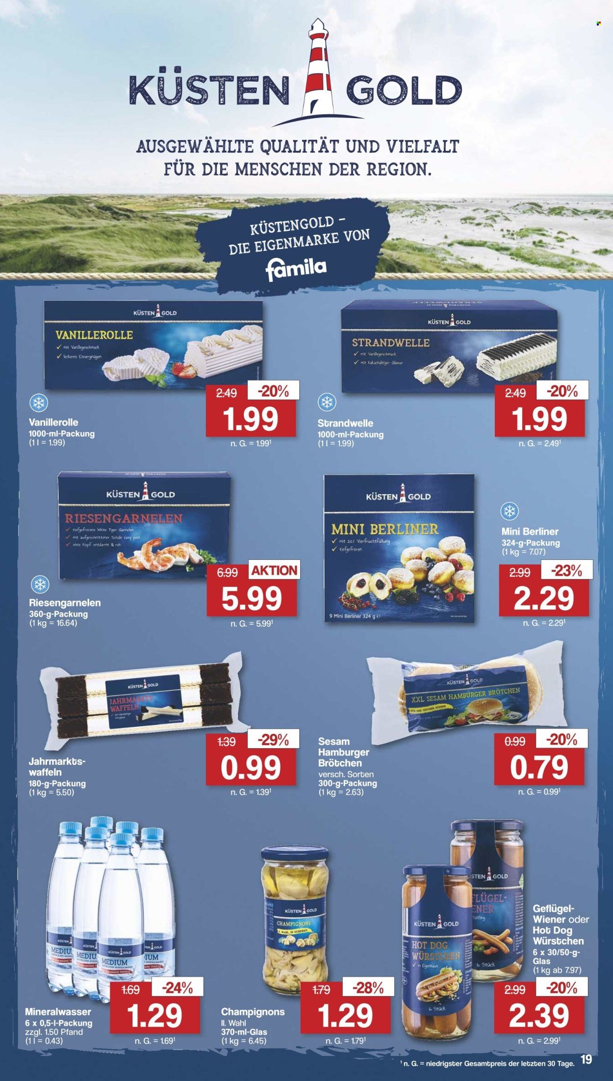 famila Prospekte  - 1.07.2024 - 6.07.2024. Seite 19