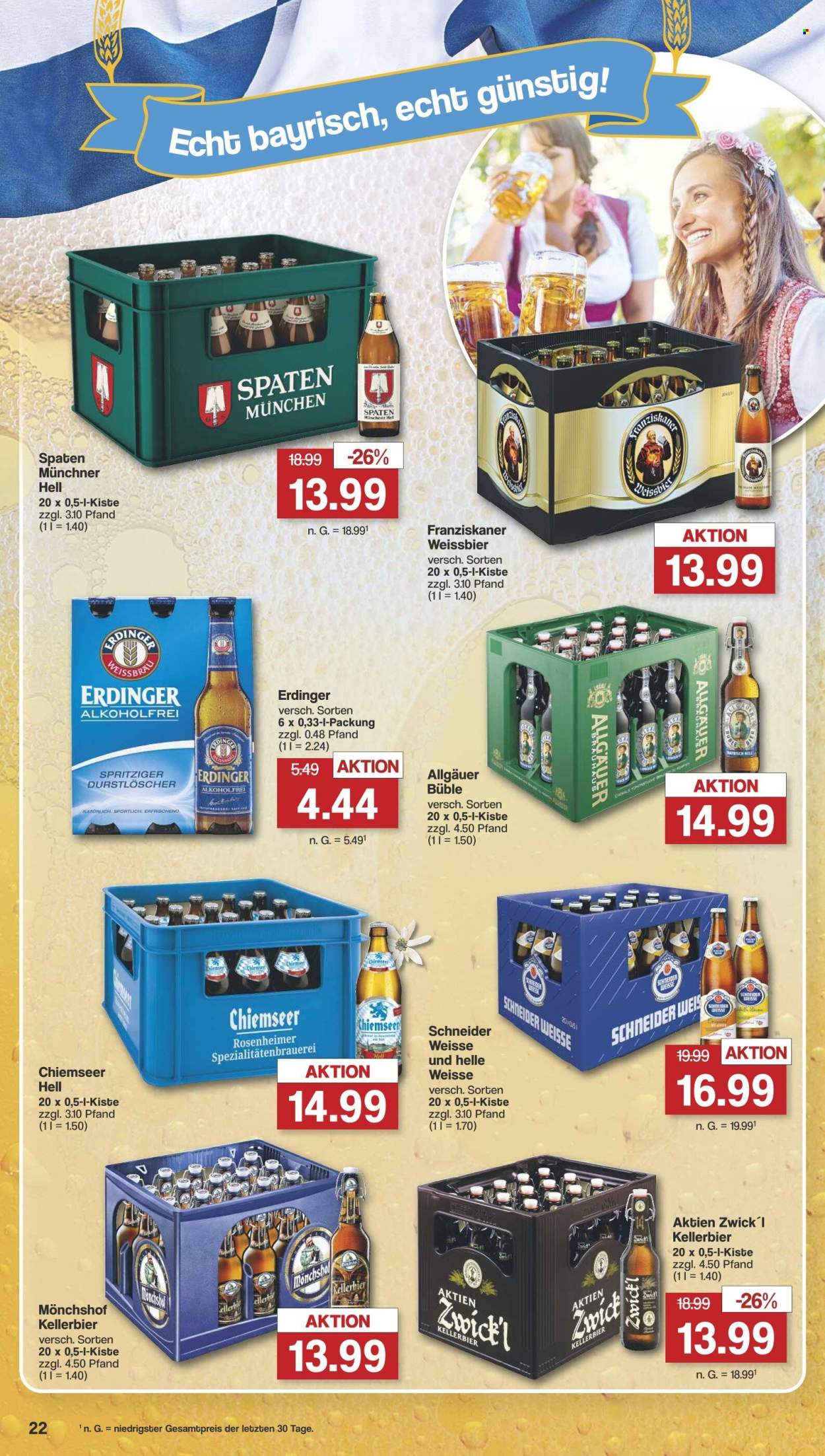 famila Prospekte  - 1.07.2024 - 6.07.2024. Seite 22