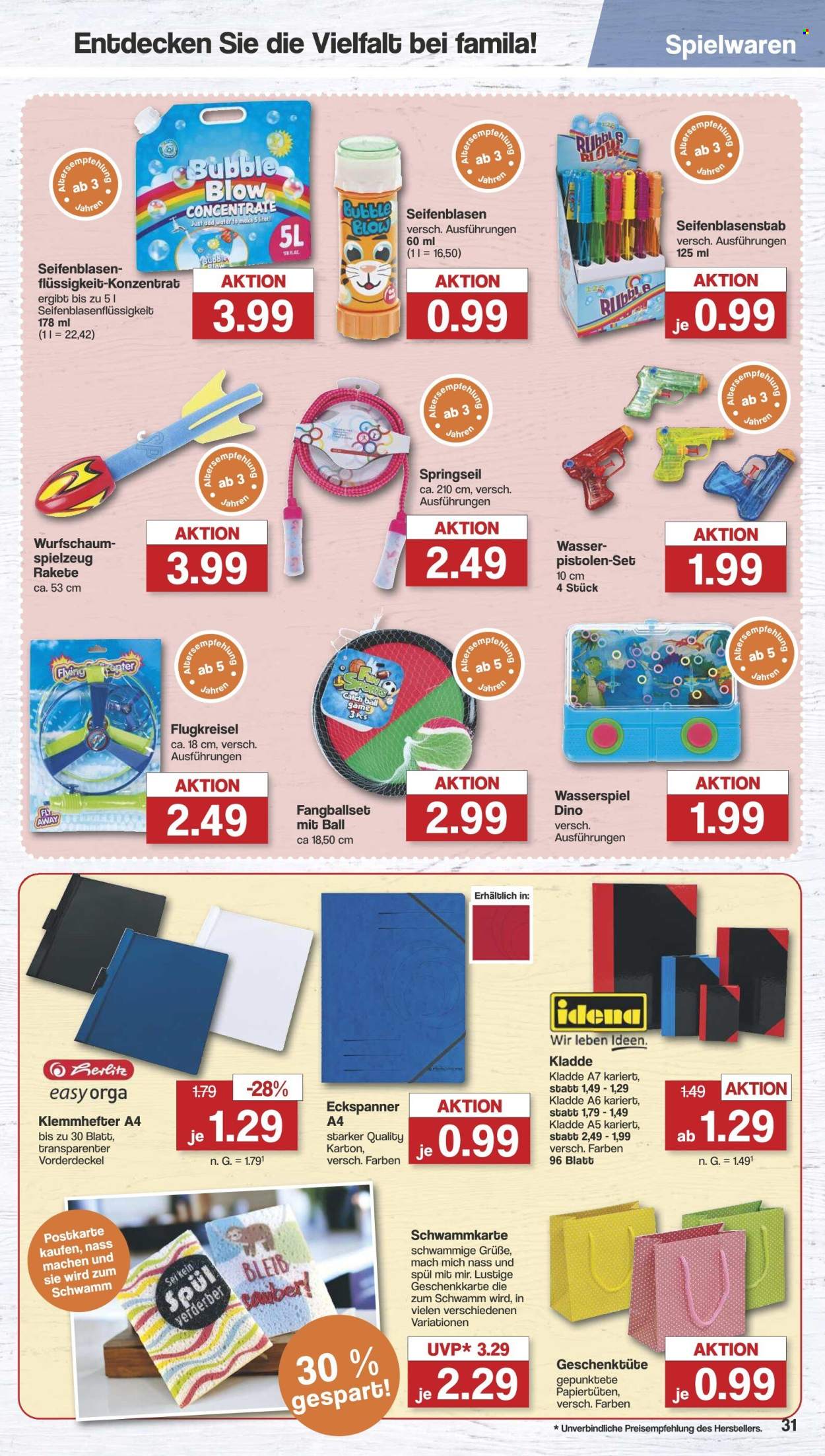 famila Prospekte  - 1.07.2024 - 6.07.2024. Seite 31