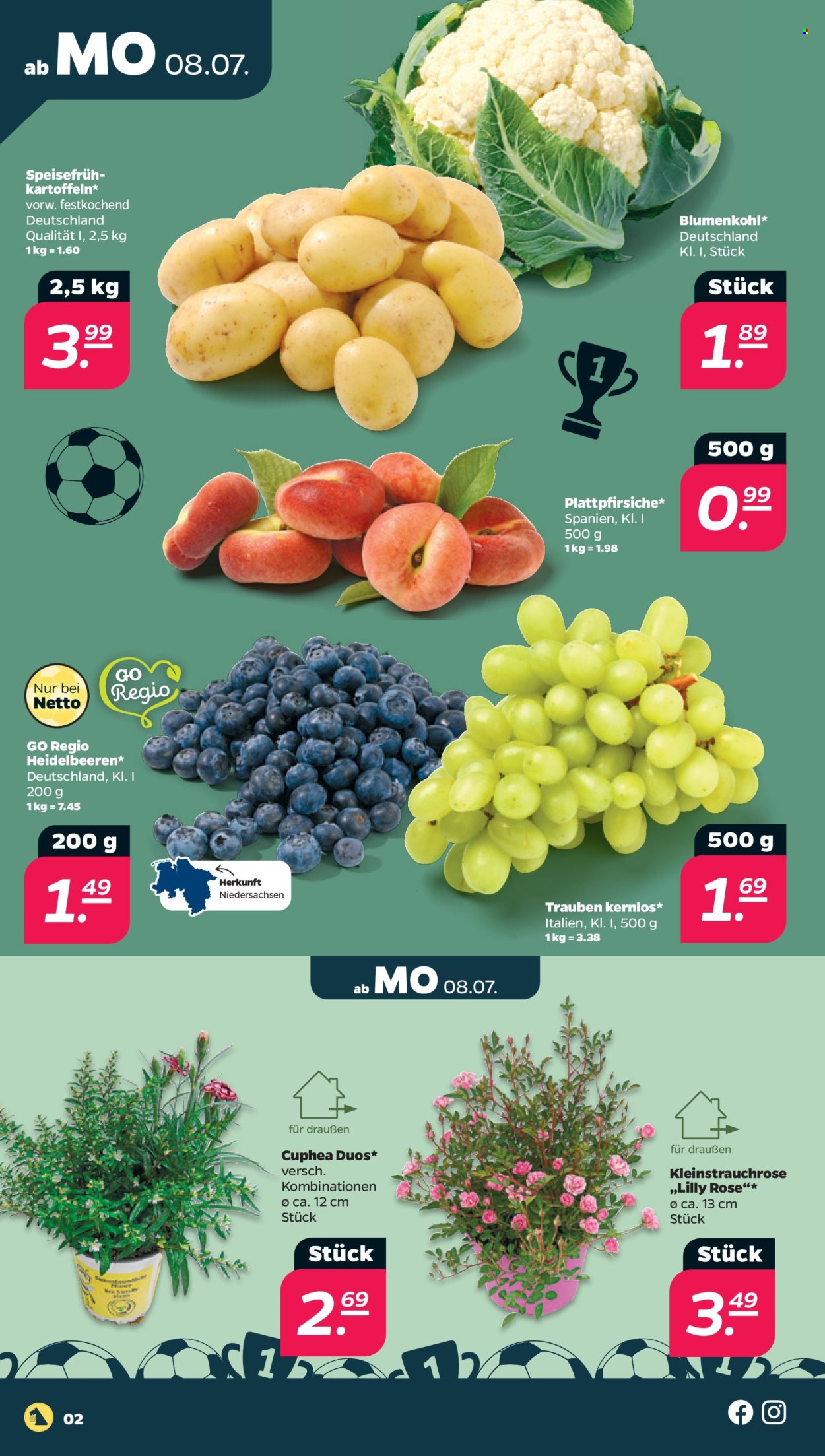 Netto Prospekte  - 8.07.2024 - 13.07.2024. Seite 2