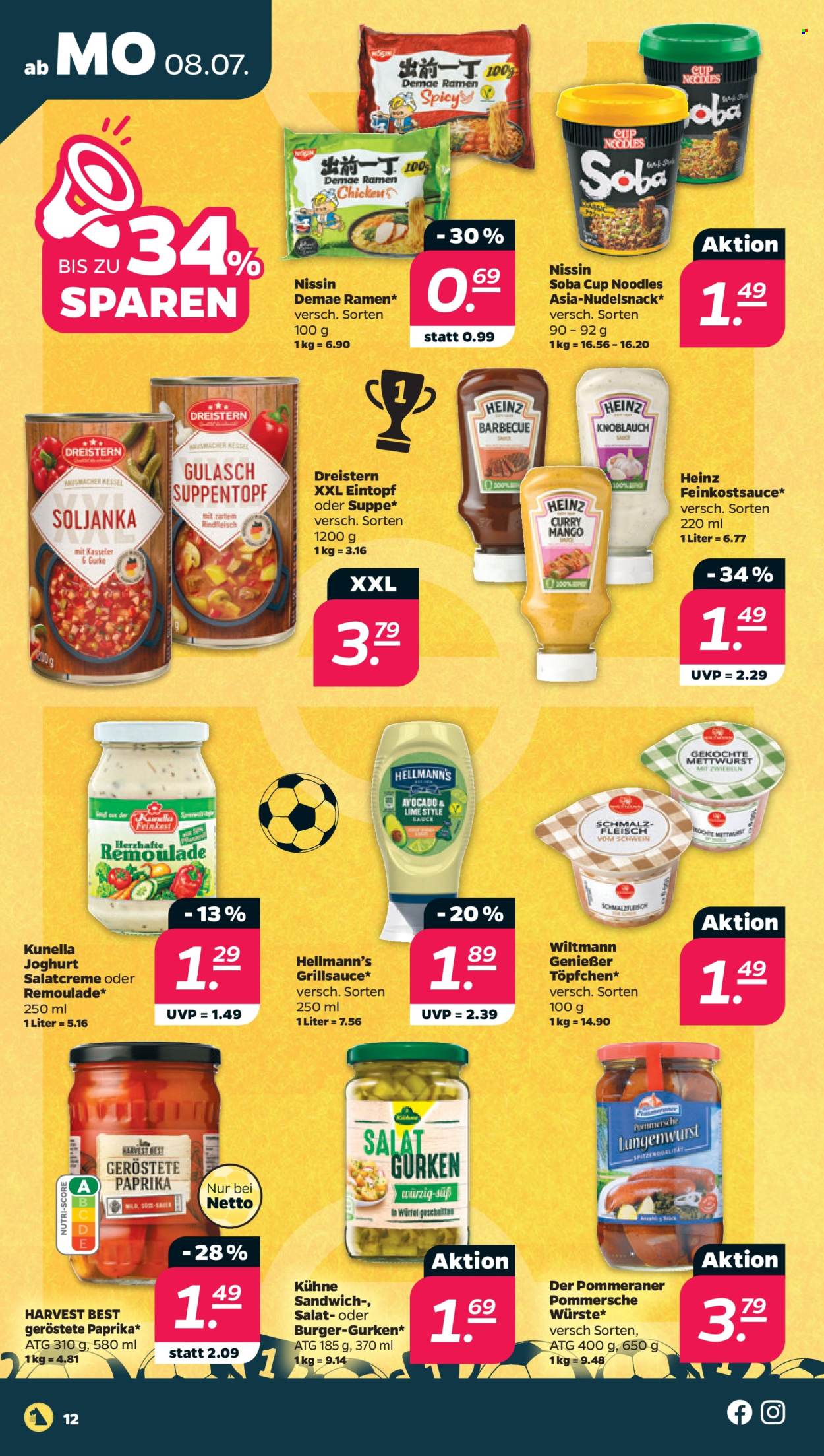 Netto Prospekte  - 8.07.2024 - 13.07.2024. Seite 12