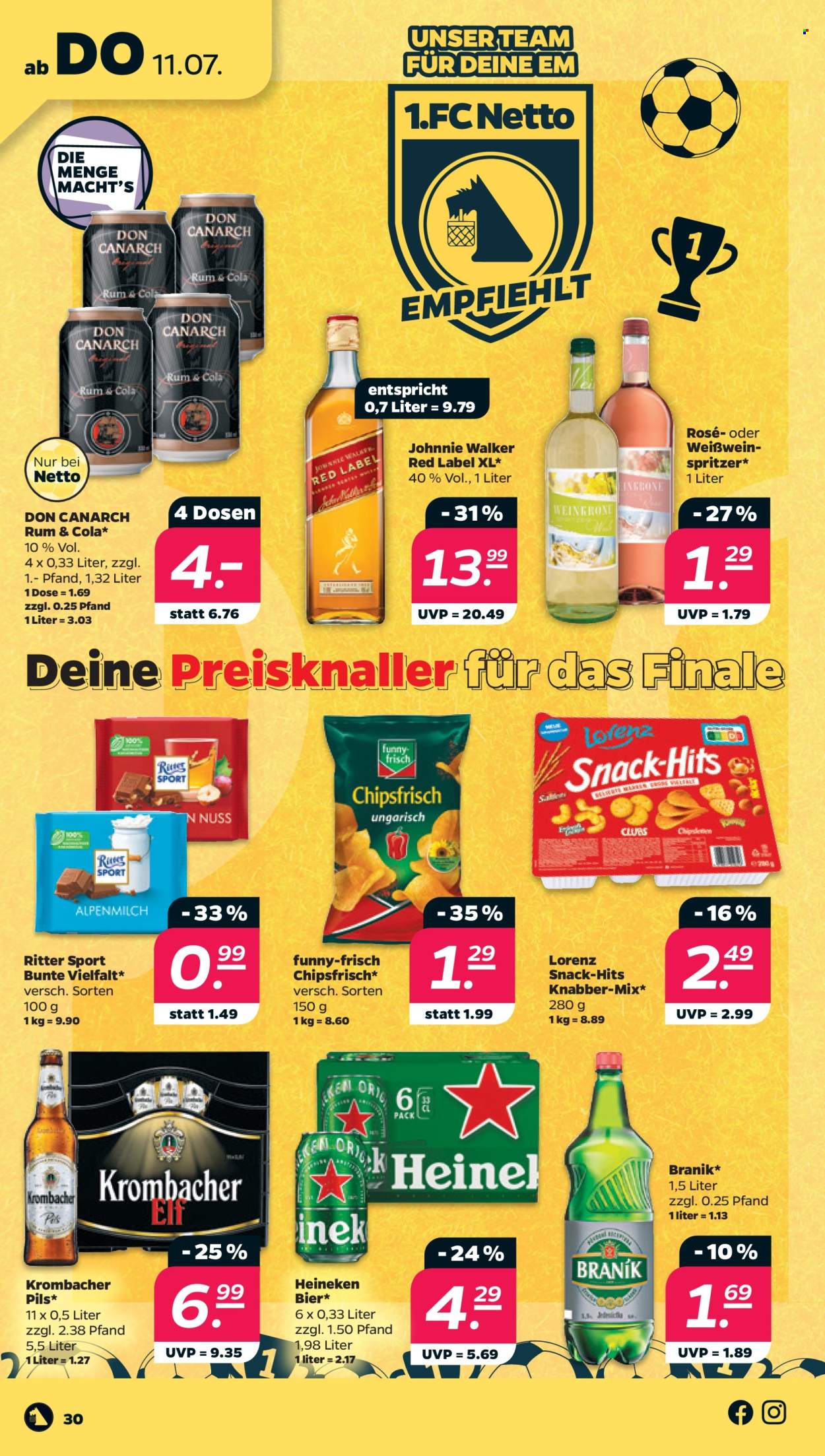 Netto Prospekte  - 8.07.2024 - 13.07.2024. Seite 30