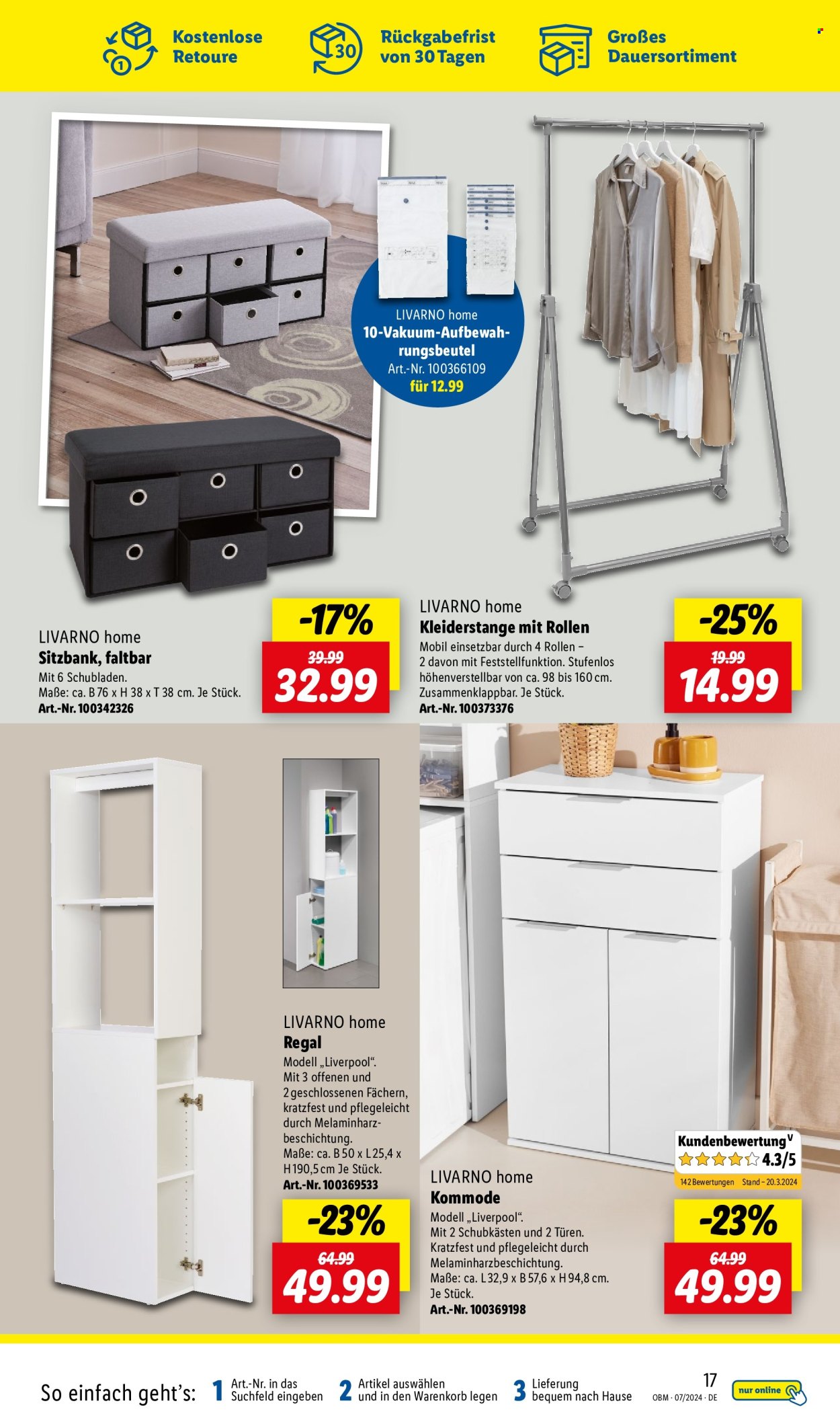 Lidl Prospekte  - 1.07.2024 - 31.07.2024. Seite 17