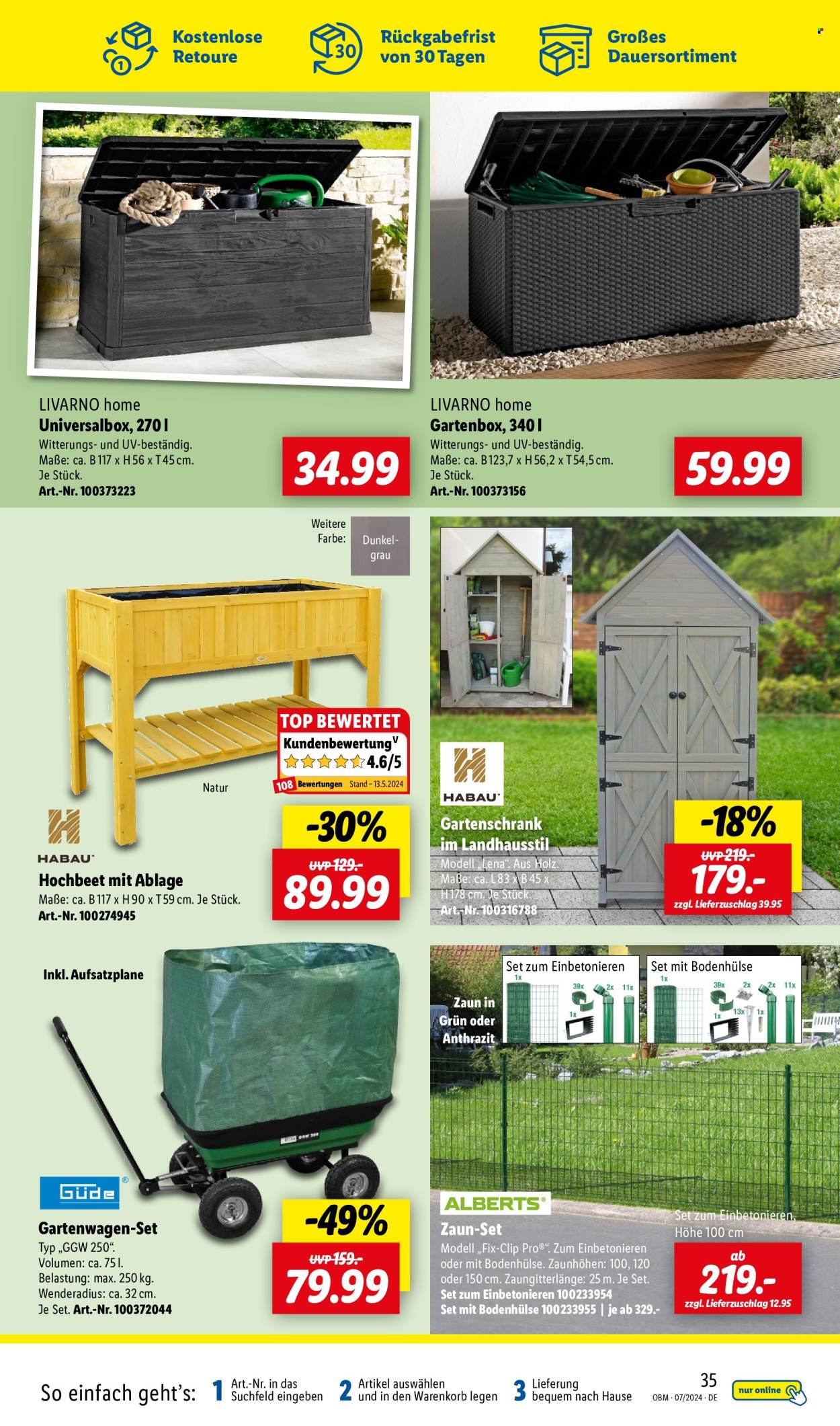 Lidl Prospekte  - 1.07.2024 - 31.07.2024. Seite 35