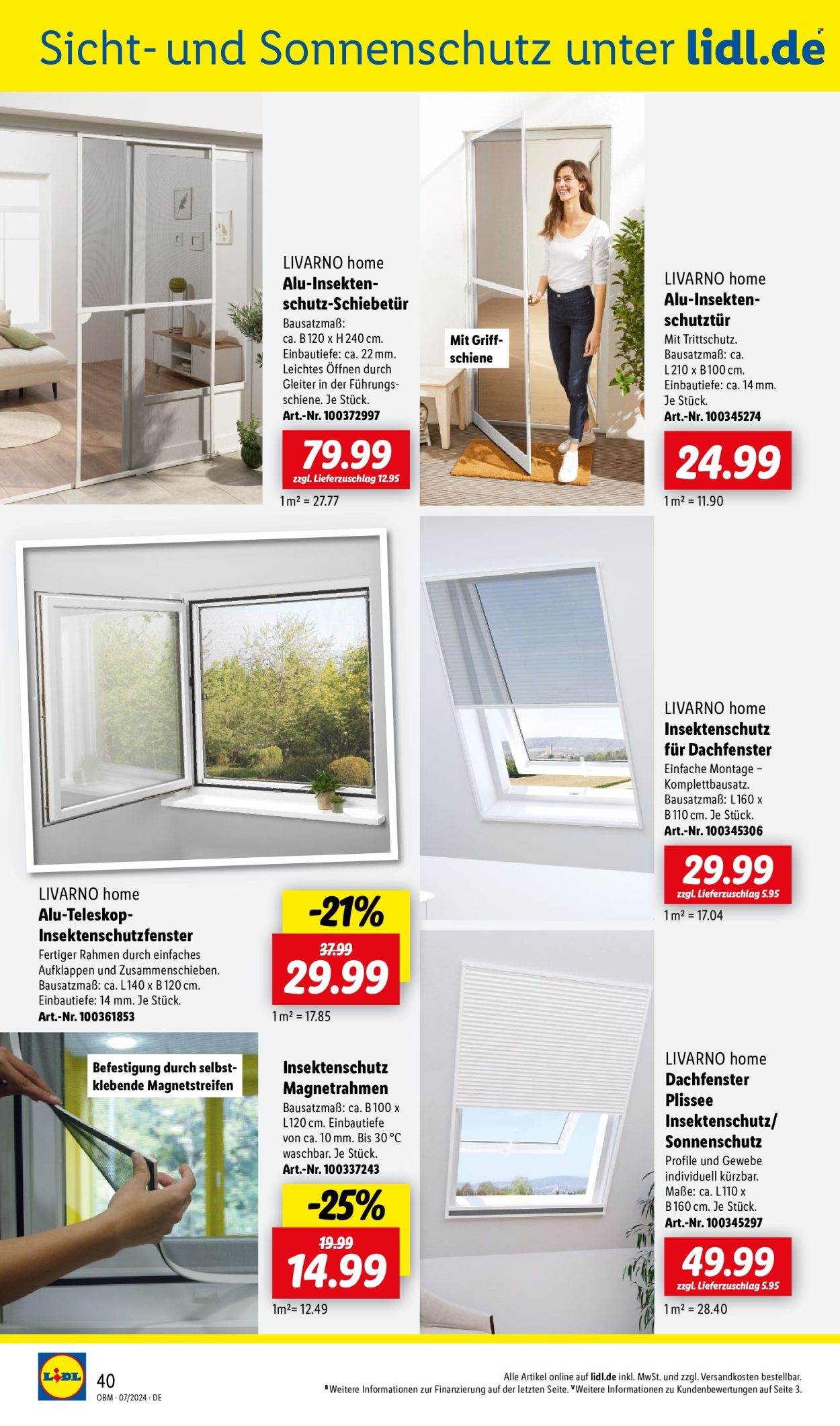 Lidl Prospekte  - 1.07.2024 - 31.07.2024. Seite 40