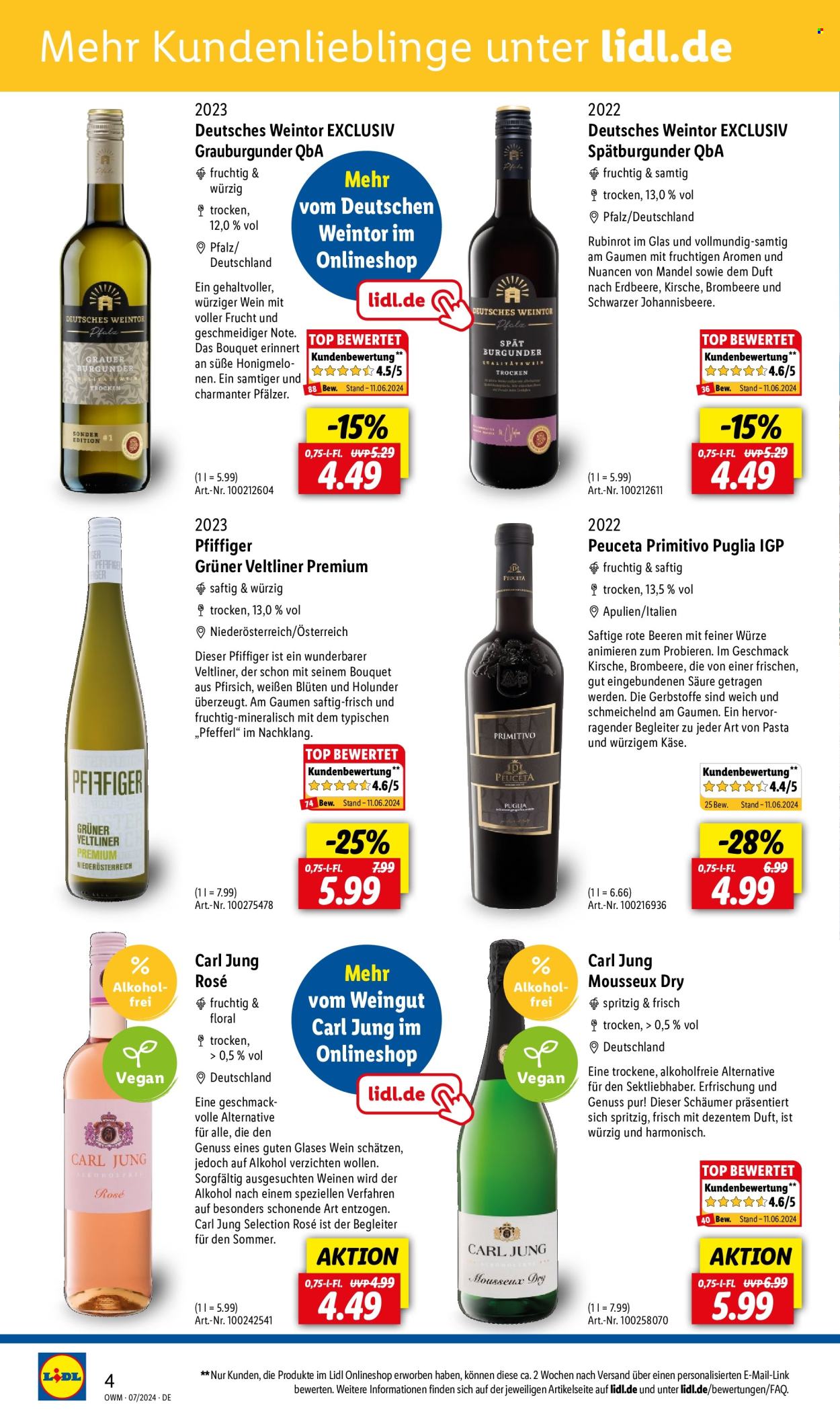 Lidl Prospekte  - 1.07.2024 - 31.07.2024. Seite 4