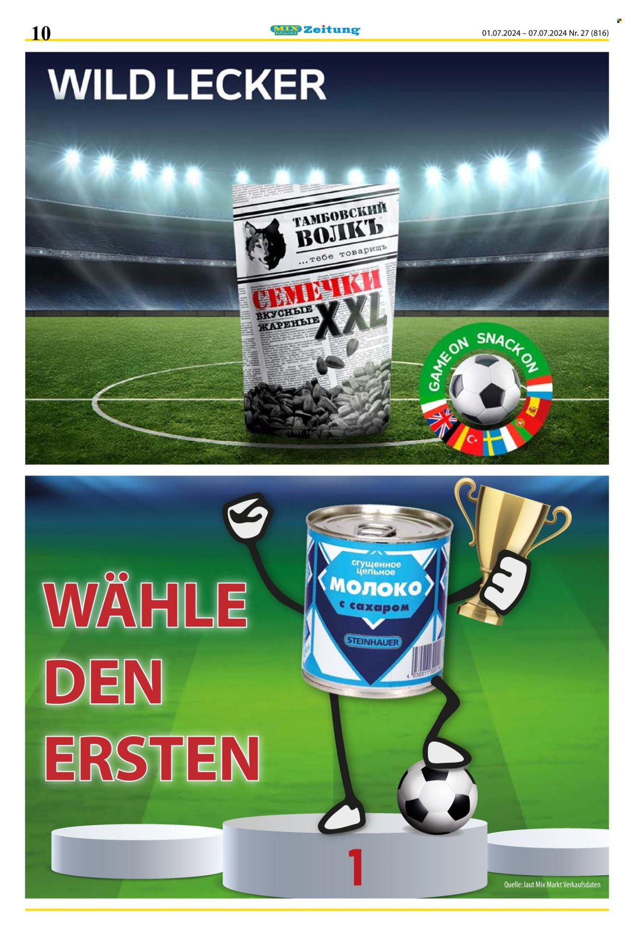 Mix Markt Prospekte  - 1.07.2024 - 7.07.2024. Seite 3