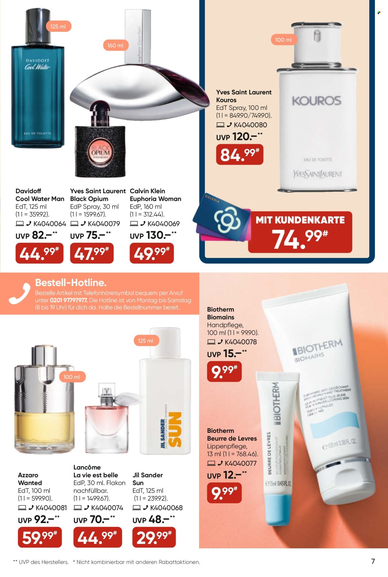 GALERIA Karstadt Kaufhof Prospekte  - 3.07.2024 - 9.07.2024. Seite 7