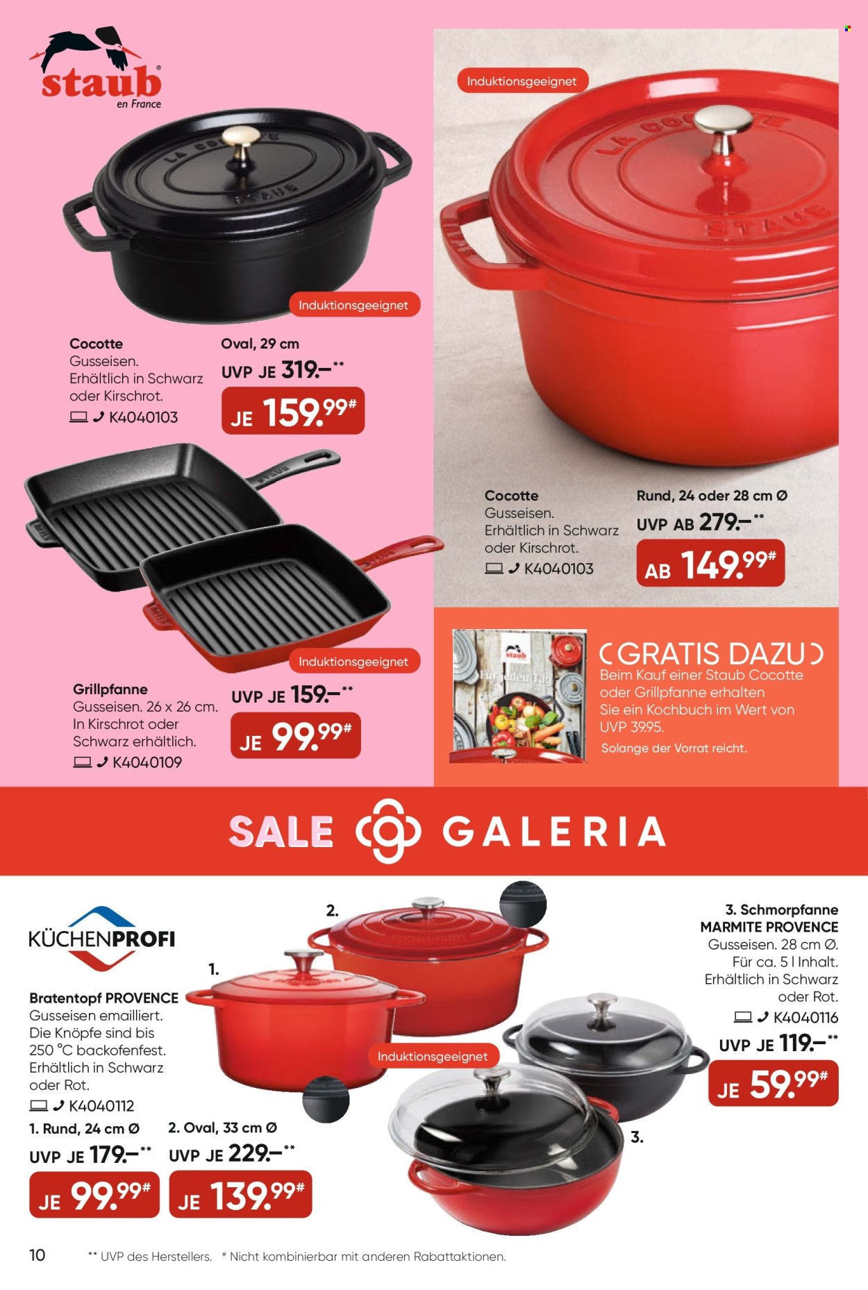 GALERIA Karstadt Kaufhof Prospekte  - 3.07.2024 - 9.07.2024. Seite 10