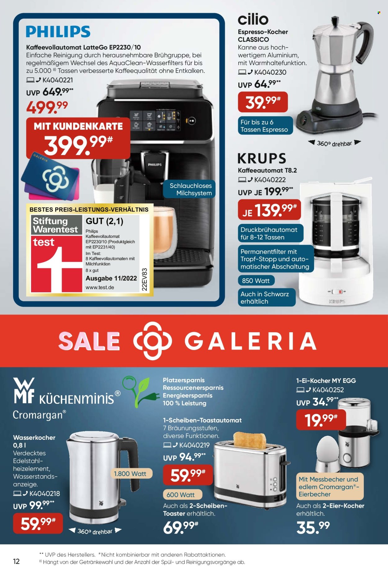 GALERIA Karstadt Kaufhof Prospekte  - 3.07.2024 - 9.07.2024. Seite 12