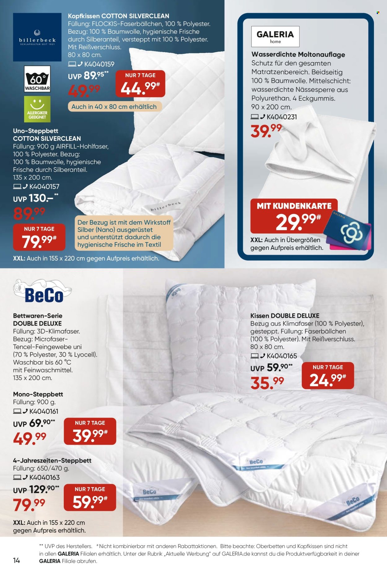 GALERIA Karstadt Kaufhof Prospekte  - 3.07.2024 - 9.07.2024. Seite 14