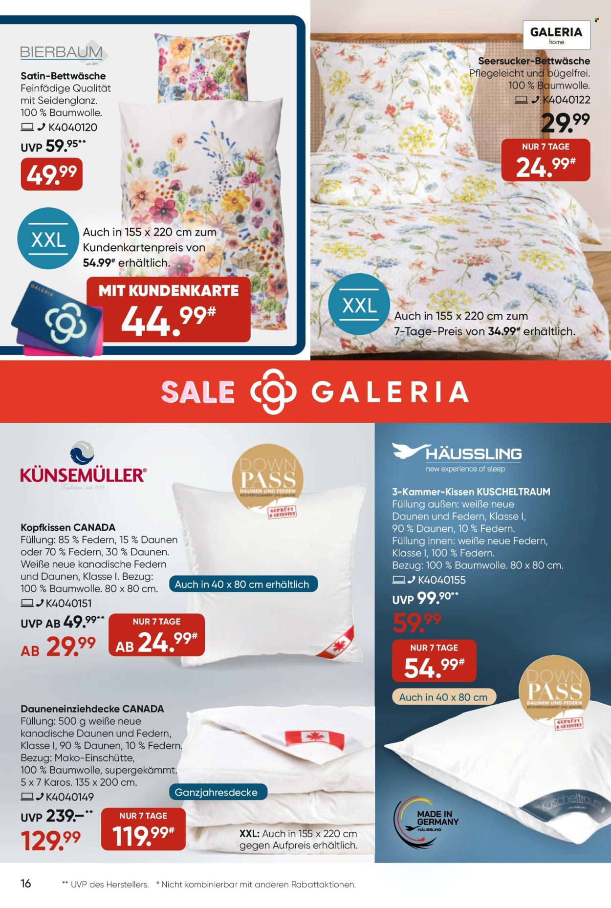 GALERIA Karstadt Kaufhof Prospekte  - 3.07.2024 - 9.07.2024. Seite 16