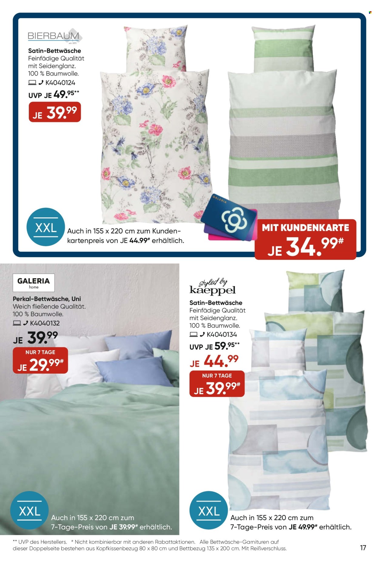 GALERIA Karstadt Kaufhof Prospekte  - 3.07.2024 - 9.07.2024. Seite 17