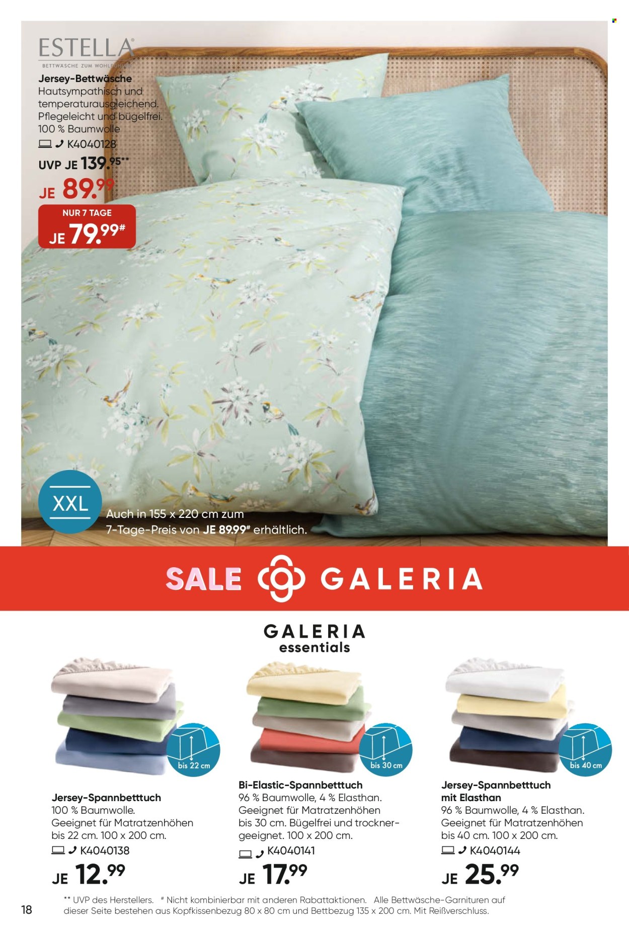 GALERIA Karstadt Kaufhof Prospekte  - 3.07.2024 - 9.07.2024. Seite 18